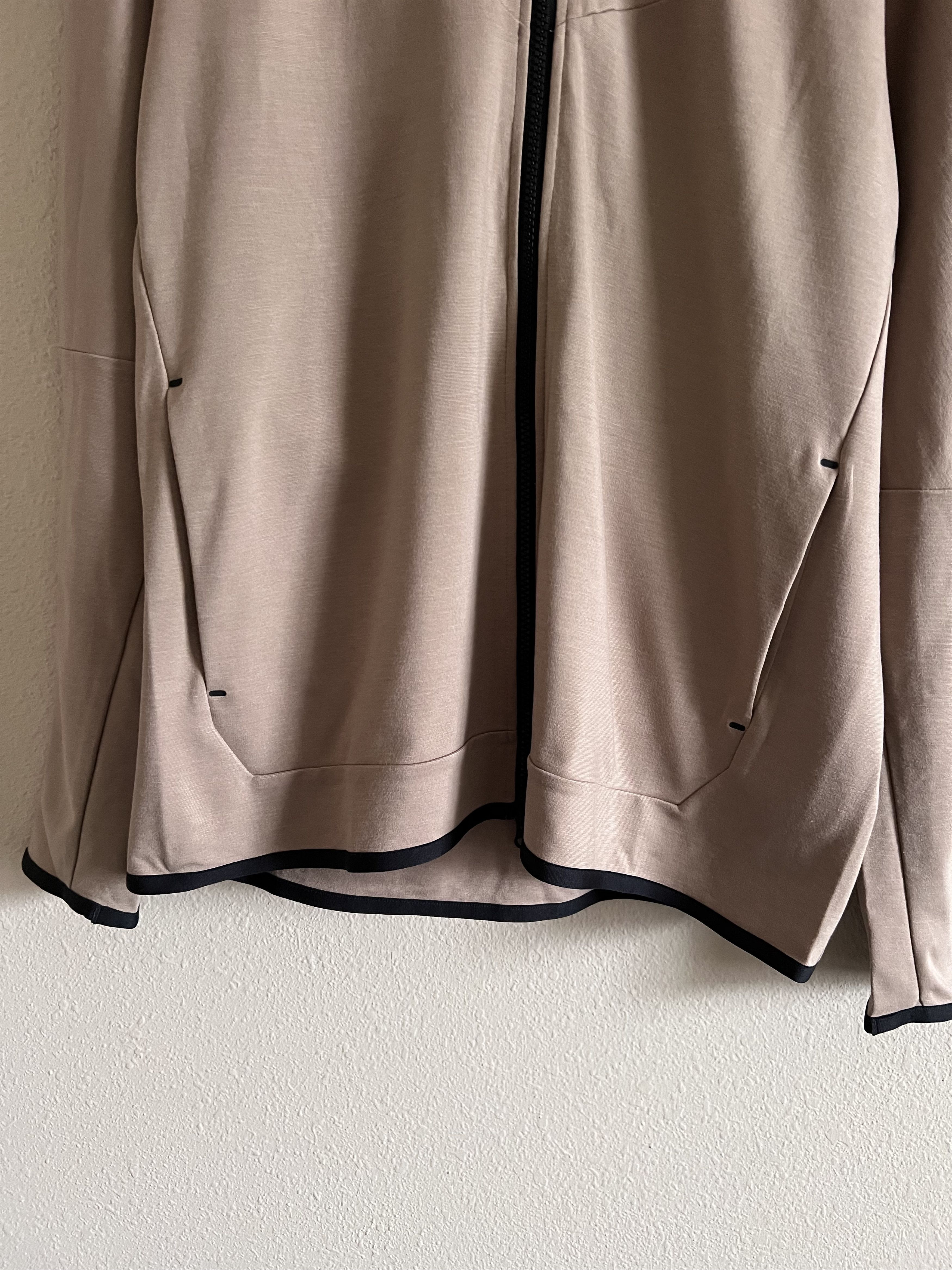 Nike Nike Tech Fleece Full Zip Sweatshirt in Khaki Size US L / EU 52-54 / 3 - 3 Thumbnail
