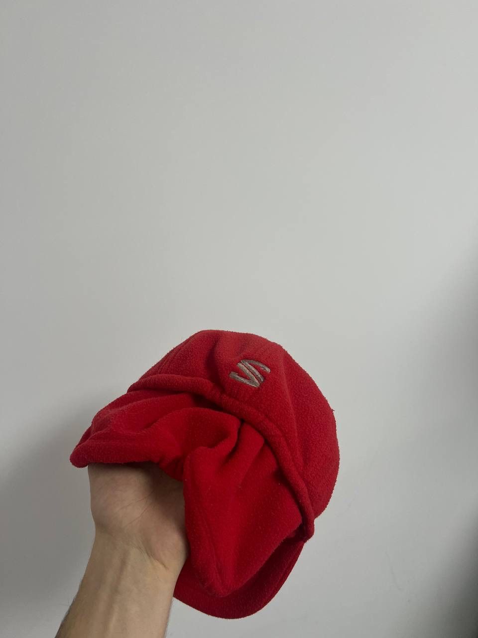 Salomon Vintage Salomon Fleece Cap Outdoor Hat Travel Red Unisex Size ONE SIZE - 6 Thumbnail