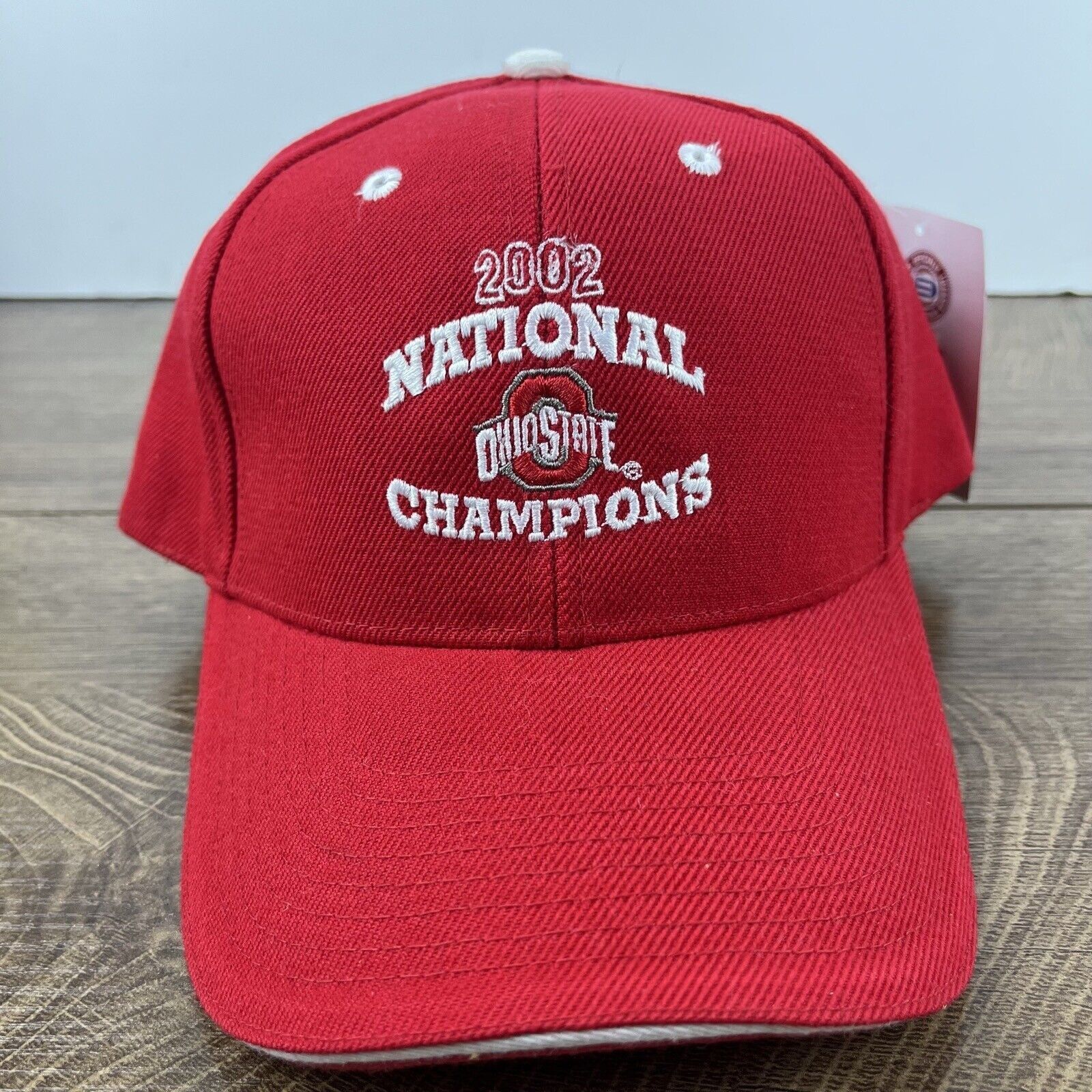 Other Ohio State Buckeyes Hat 2002 Natioinal Champions Hat Red Adj Size ONE SIZE - 3 Thumbnail