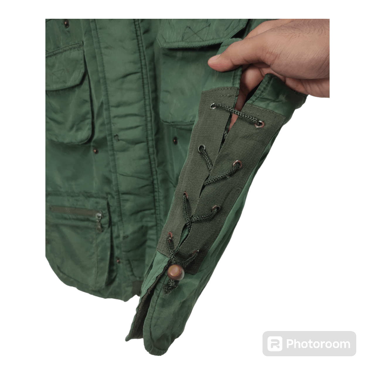 Handmade × Other UNBRAND GREEN MULTI POCKET TACTICAL VEST Size US L / EU 52-54 / 3 - 6 Thumbnail