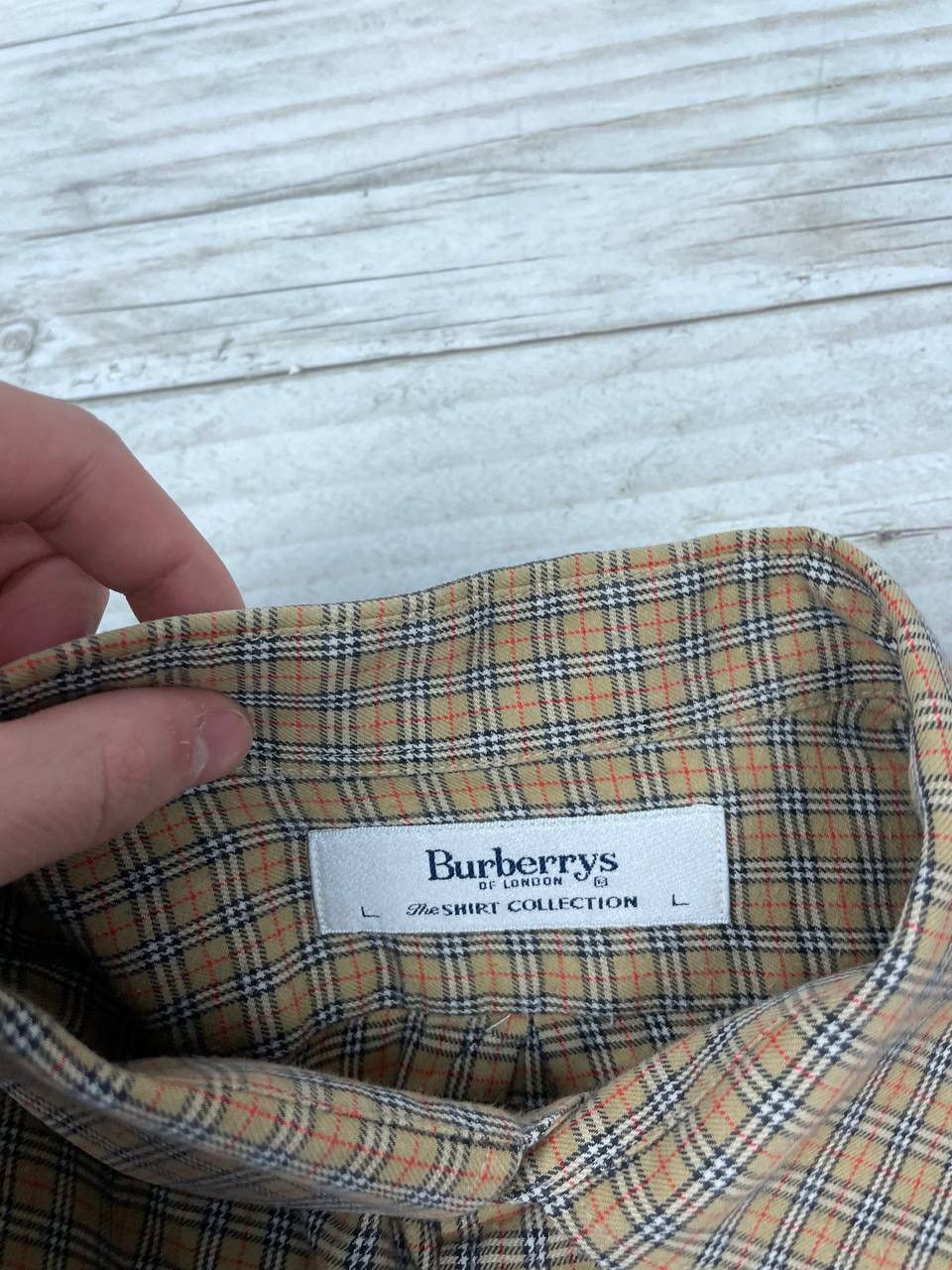 Burberry Burberrys Nova Check Shirt Button Long Sleeve Size US L / EU 52-54 / 3 - 7 Thumbnail