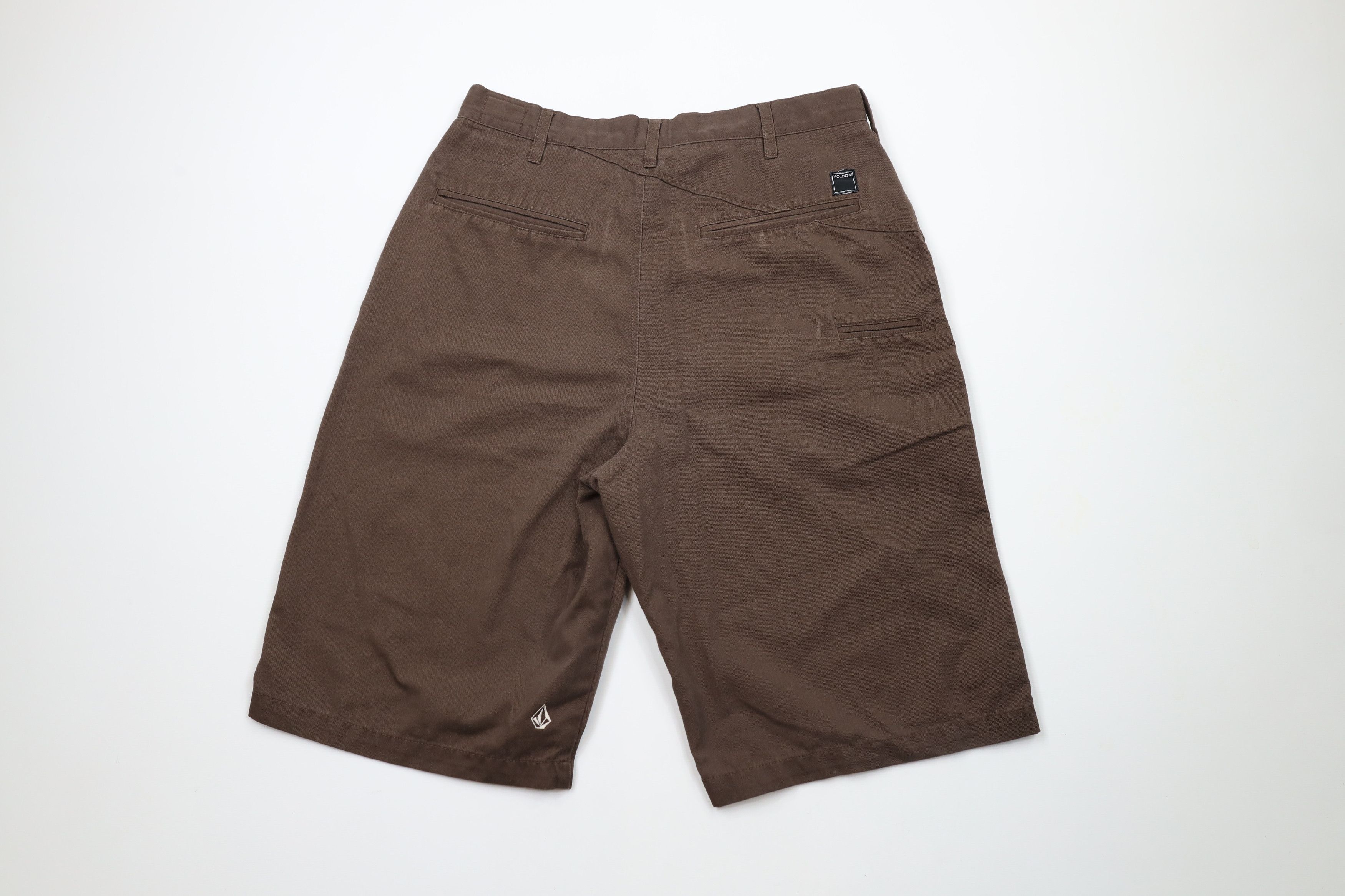 Vintage × Volcom Vintage Volcom Stone Out Baggy Surfing Chino Shorts Brown Size US 31 - 9 Thumbnail