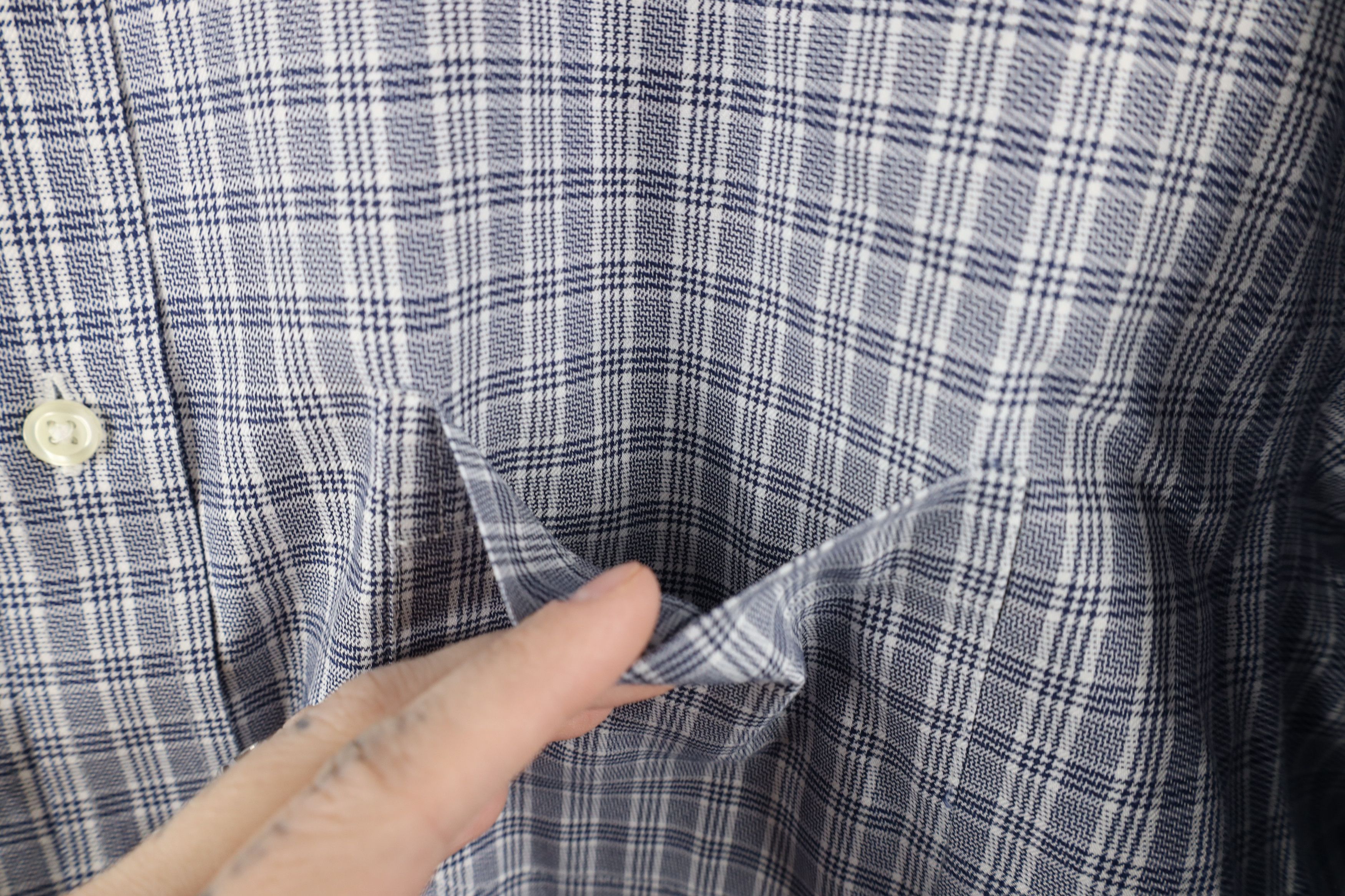 Brooks Brothers × Vintage Vintage Brooks Brothers Non Iron Collared Button Shirt Plaid Size US M / EU 48-50 / 2 - 5 Thumbnail