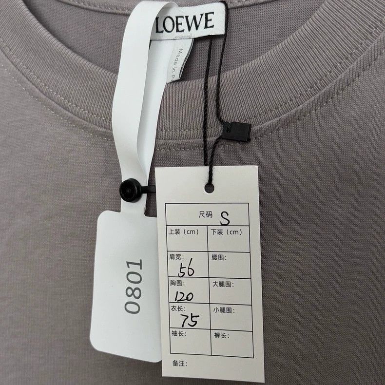 LOEWE Pocket embroidered logo short sleeve