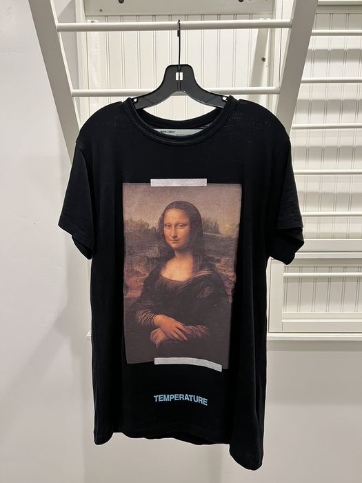 Virgil Abloh MCA Figures of Speech OFF-WHITE Mona Lisa Tee White