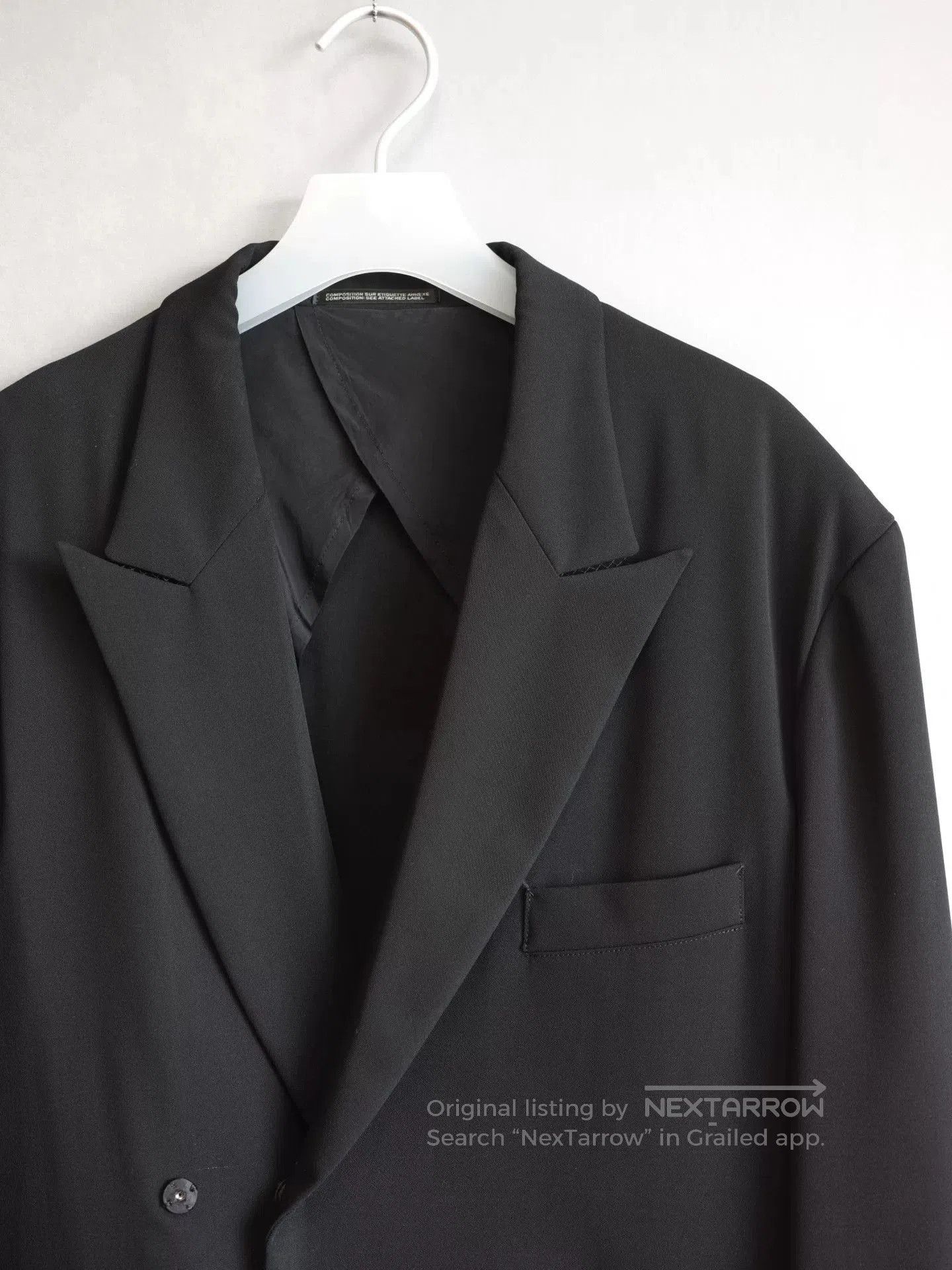 Yohji Yamamoto asymmetrical double. Size S / US 4 / IT 40 - 5 Thumbnail