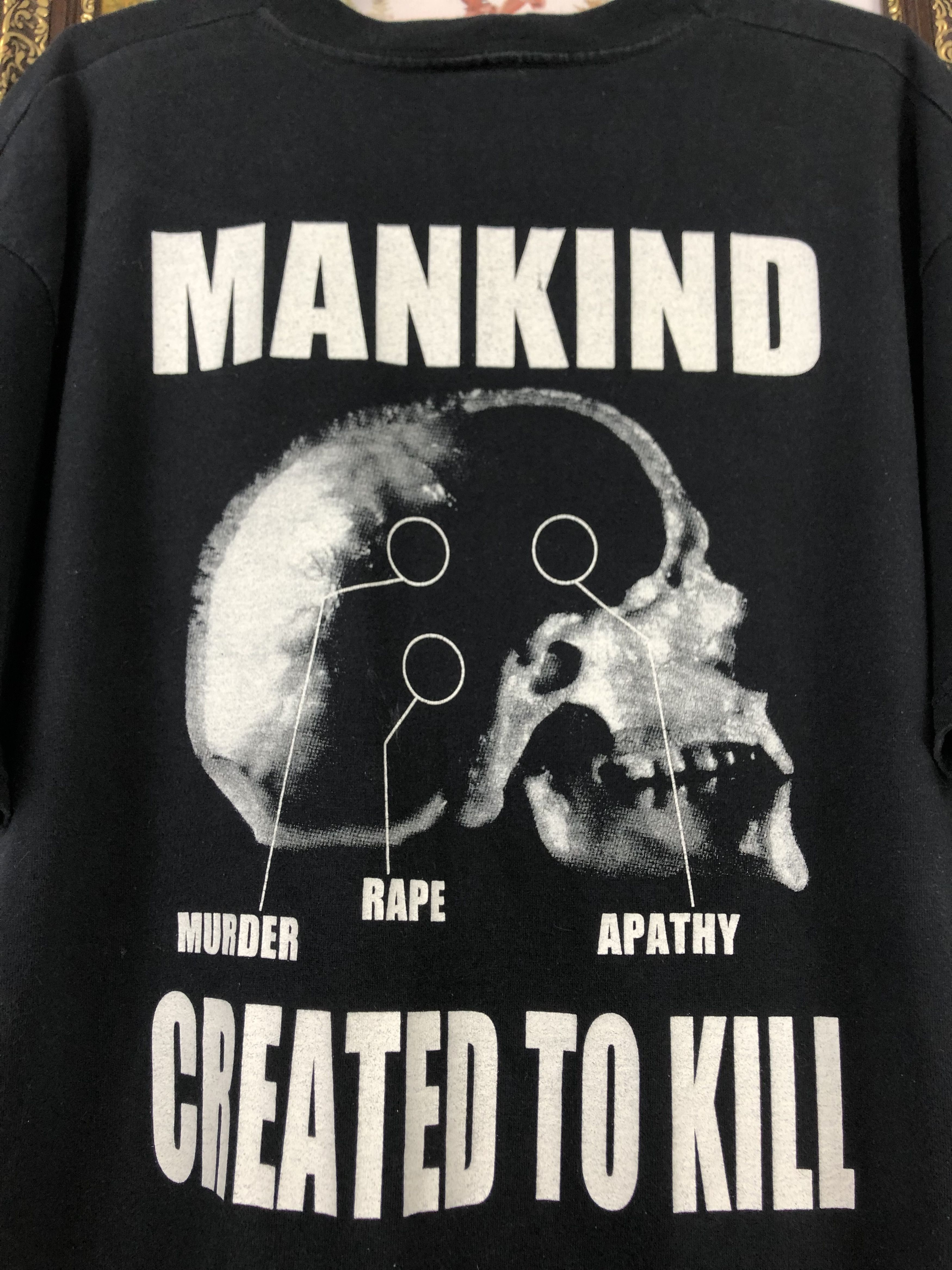 Band Tees Vintage Aborted Mankind Created To Kill Metal Shirt Tee Band Size US XL / EU 56 / 4 - 11 Thumbnail