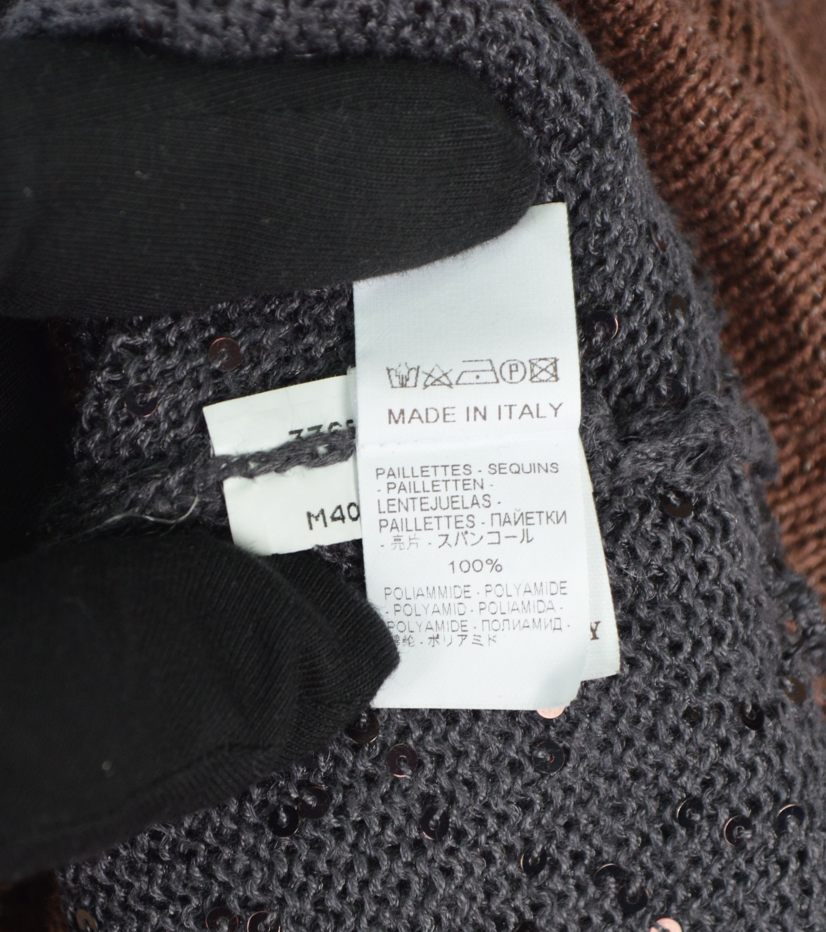 Brunello Cucinelli × Designer Brunello Cucinelli Sequin Linen\Silk Brown Grey Sleeveless Size XXL / US 16-18 / IT 52-54 - 19 Thumbnail