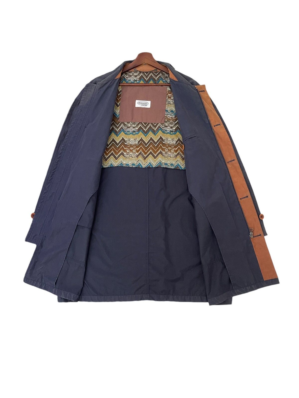 Missoni Vtg Missoni Navajo Long Jacket Size US L / EU 52-54 / 3 - 1 Thumbnail