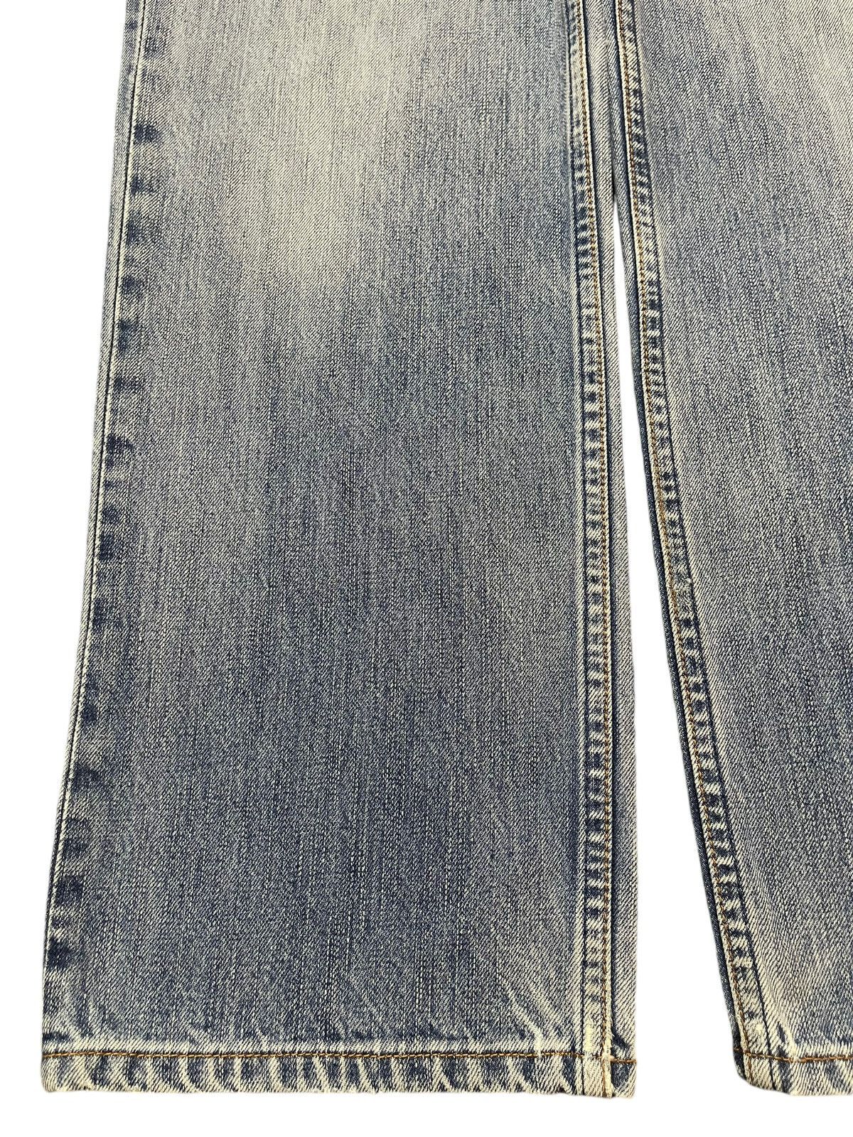 Levi's Vintage 80s Levis 502 Blue Faded Wash Wide Leg Straight Fit Size US 31 - 7 Thumbnail