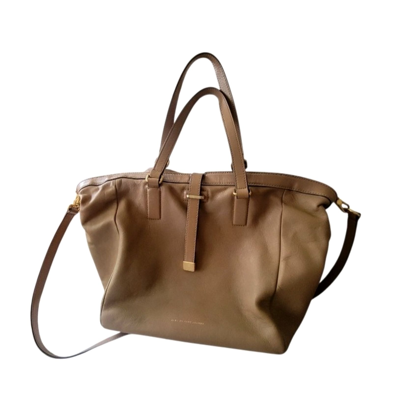 Marc by Marc Jacobs Marc By Marc Jacobs Hand & Shoulder Large Bag Brown Leather Size ONE SIZE - 2 Thumbnail