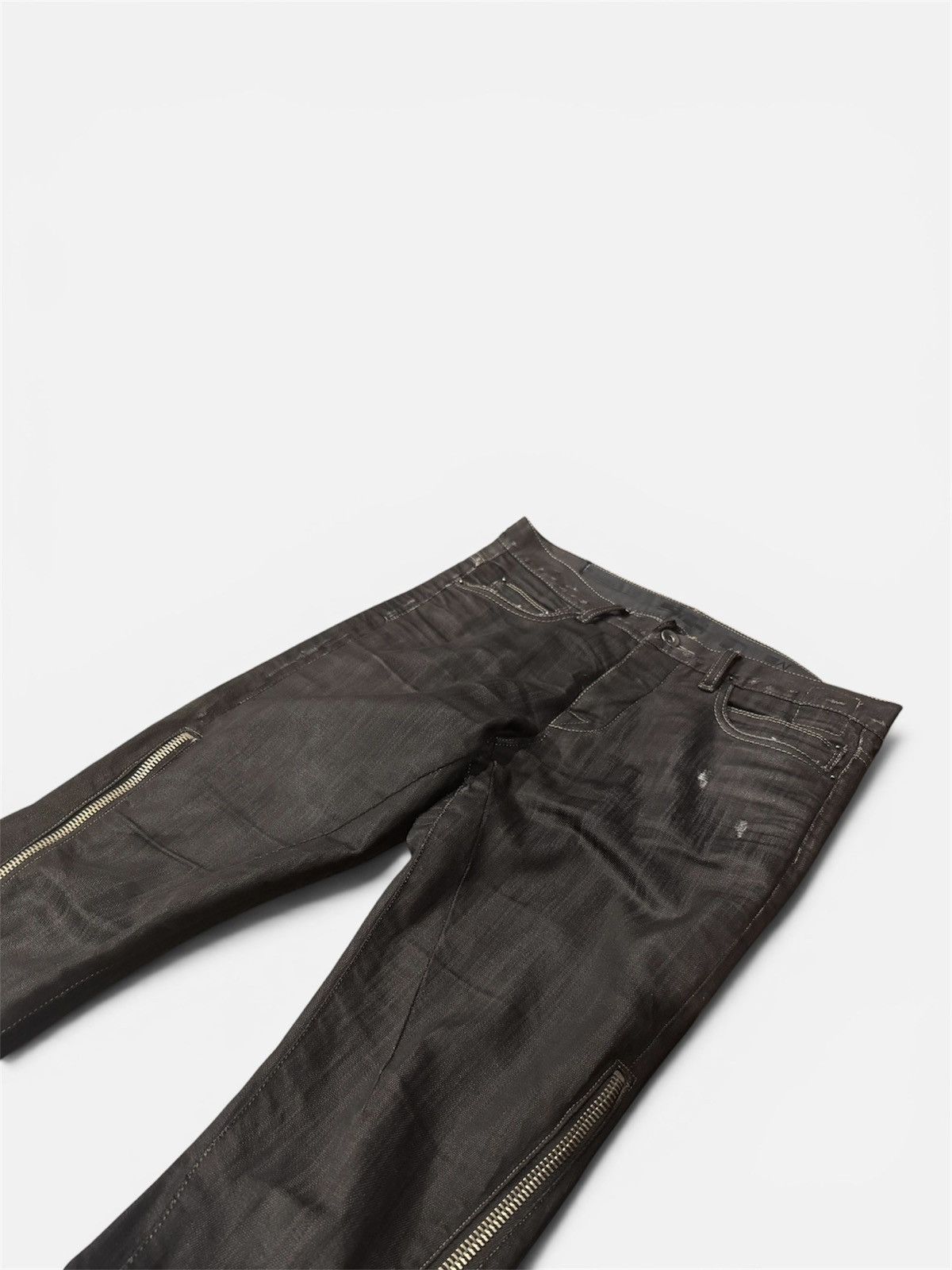 Rick Owens SS09 "Strutter" Banana Cut Denim Size US 28 / EU 44 - 3 Thumbnail