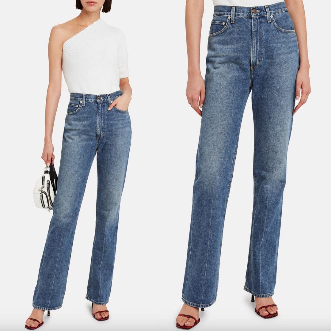 Agolde AGOLDE | Vintage Flare High-Rise Jeans Medium Wash 26 Size 26" / US 2 / IT 38 - 2 Thumbnail