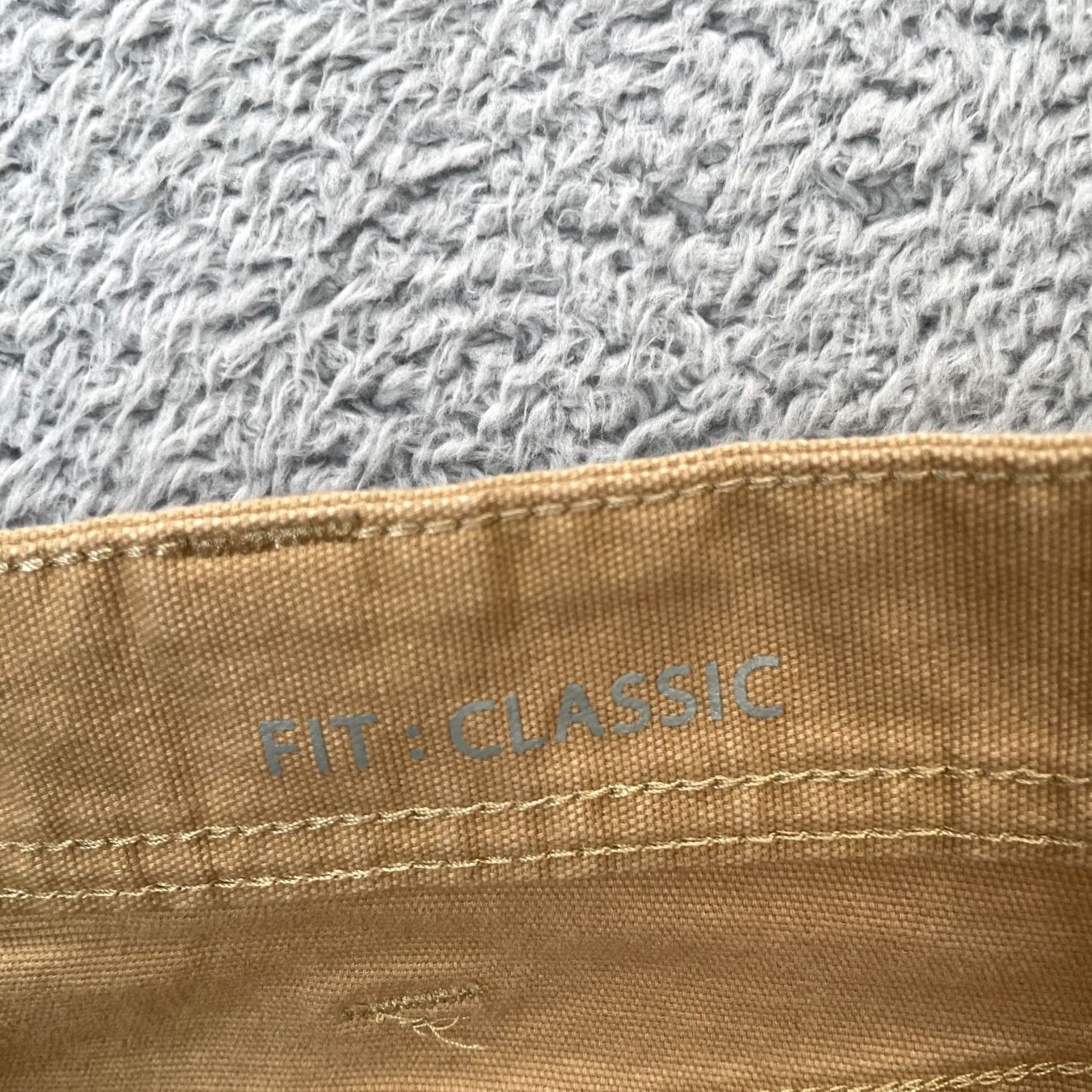 Eddie Bauer Eddie Bauer Mens Pants Brown Canvas Straight Leg Classic Fit Utility Logo 40x32 Size US 40 / EU 56 - 5 Thumbnail