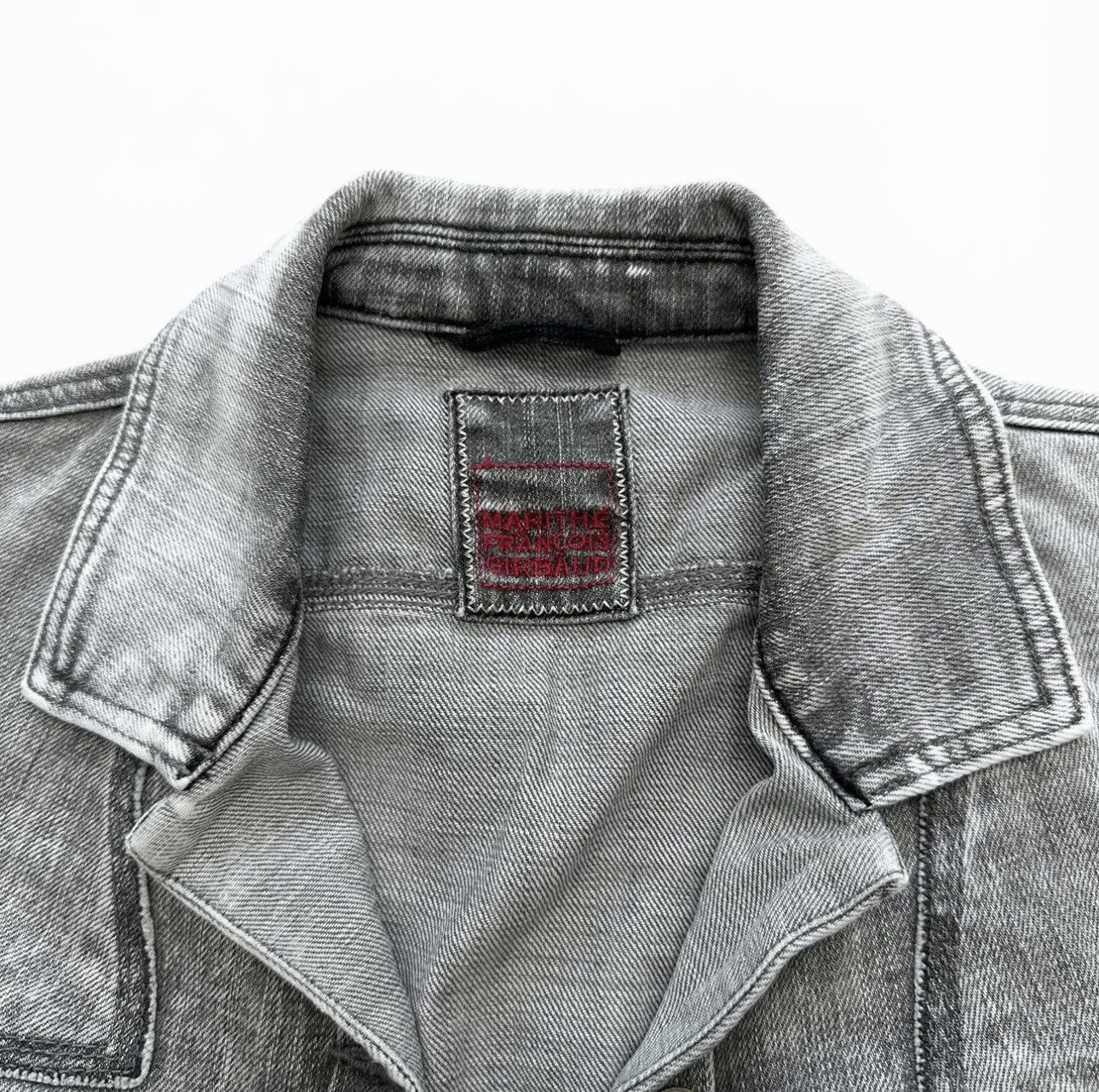 Marithe + Francois Girbaud 90s MFG Denim Jacket Size S / US 4 / IT 40 - 4 Thumbnail