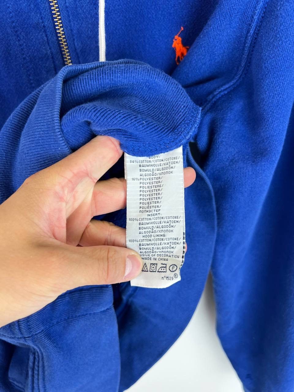 Vintage Polo Ralph Lauren vintage luxury zip hoodie size S Size US S / EU 44-46 / 1 - 4 Thumbnail