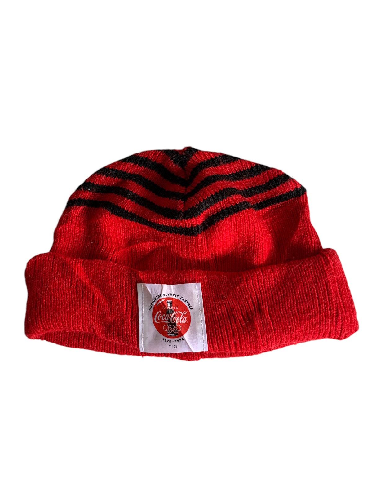 Coca Cola × Vintage Vintage Coca Cola Olympic Rare beanie Hats Size ONE SIZE - 7 Thumbnail