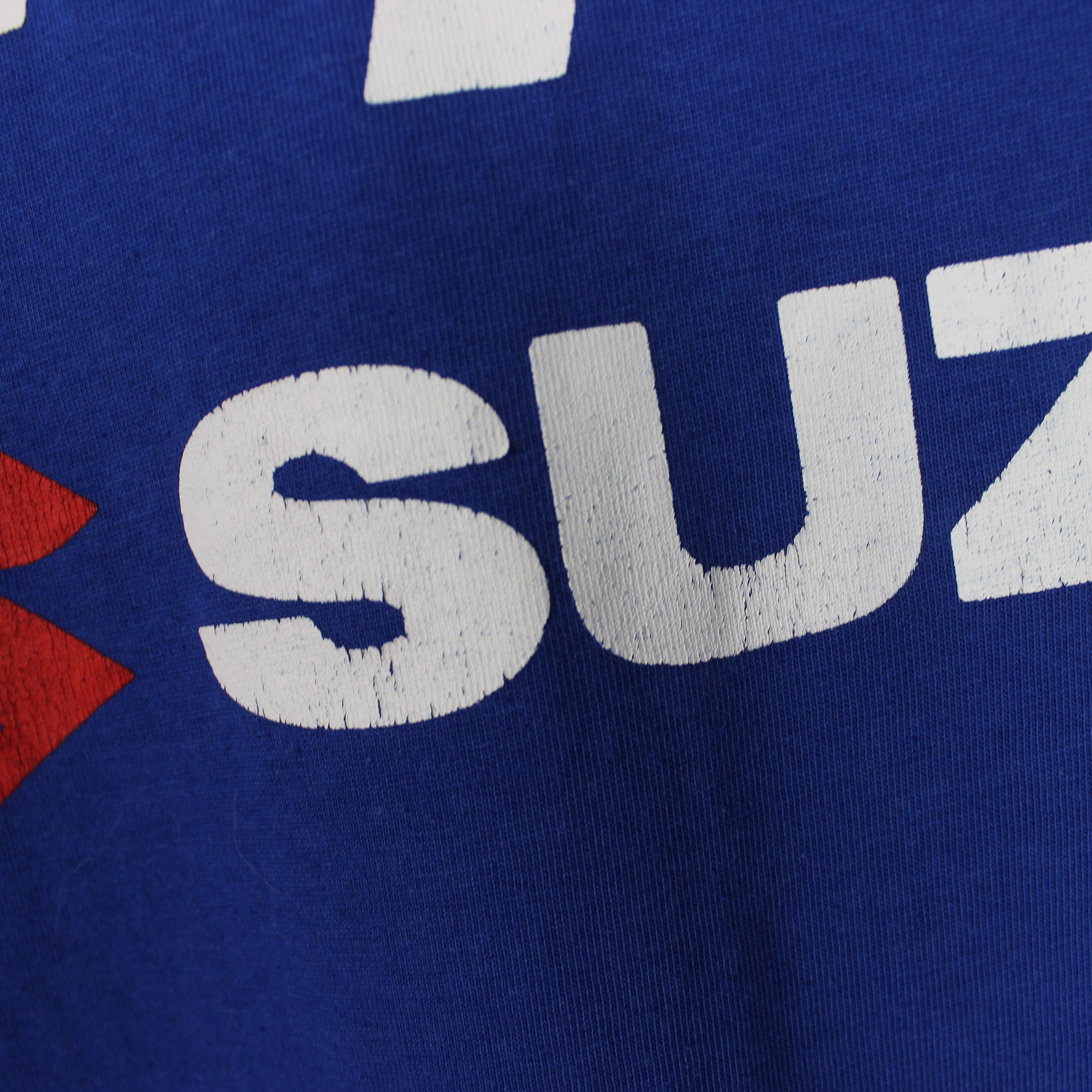 Other Suzuki t shirt men race racing L XL blue Tyco Beacon Motul Size US XL / EU 56 / 4 - 11 Thumbnail