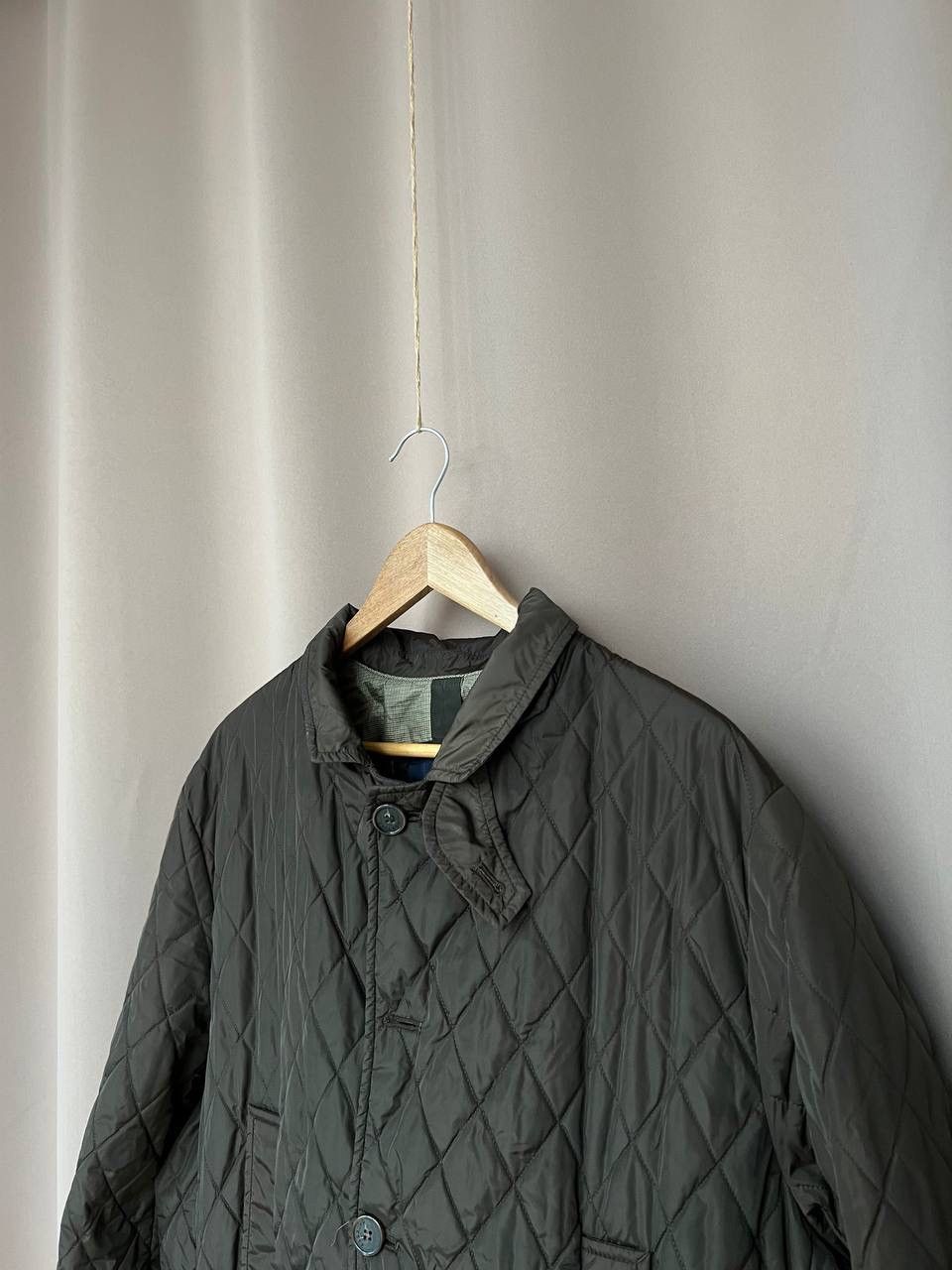 Hackett Hackett London Qualited Jacket Mens Size XXL Dark Olive Size US XXL / EU 58 / 5 - 4 Thumbnail