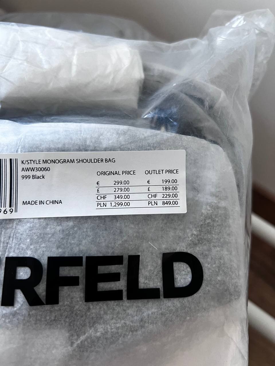 Karl Lagerfeld Karl Lagerfeld monogram Shoulder Bag Size ONE SIZE - 9 Thumbnail