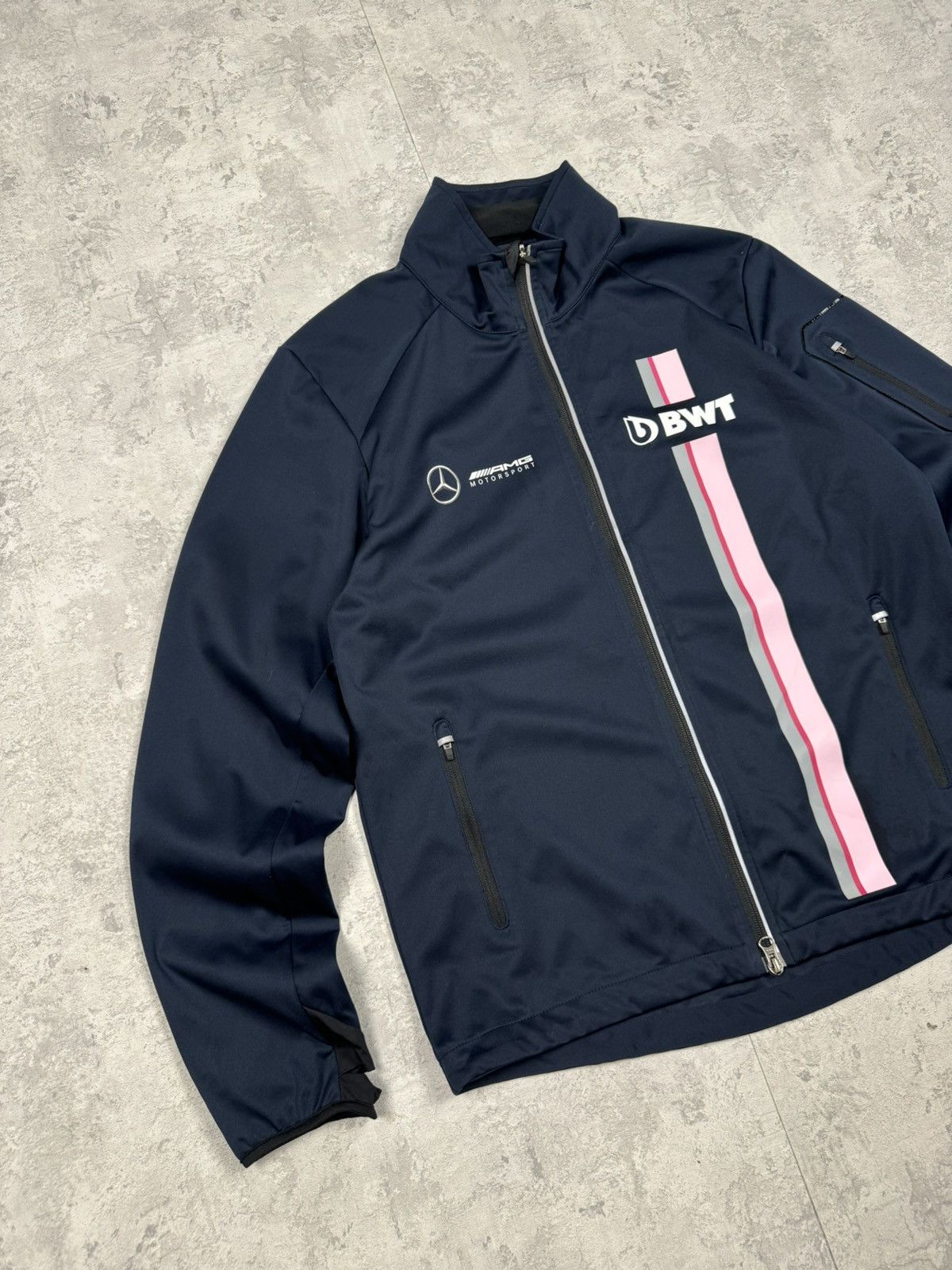 Mercedes-Benz Mercedes AMG Formula One 1 BWT Hakro Racing Track Jacket Size US M / EU 48-50 / 2 - 2 Thumbnail
