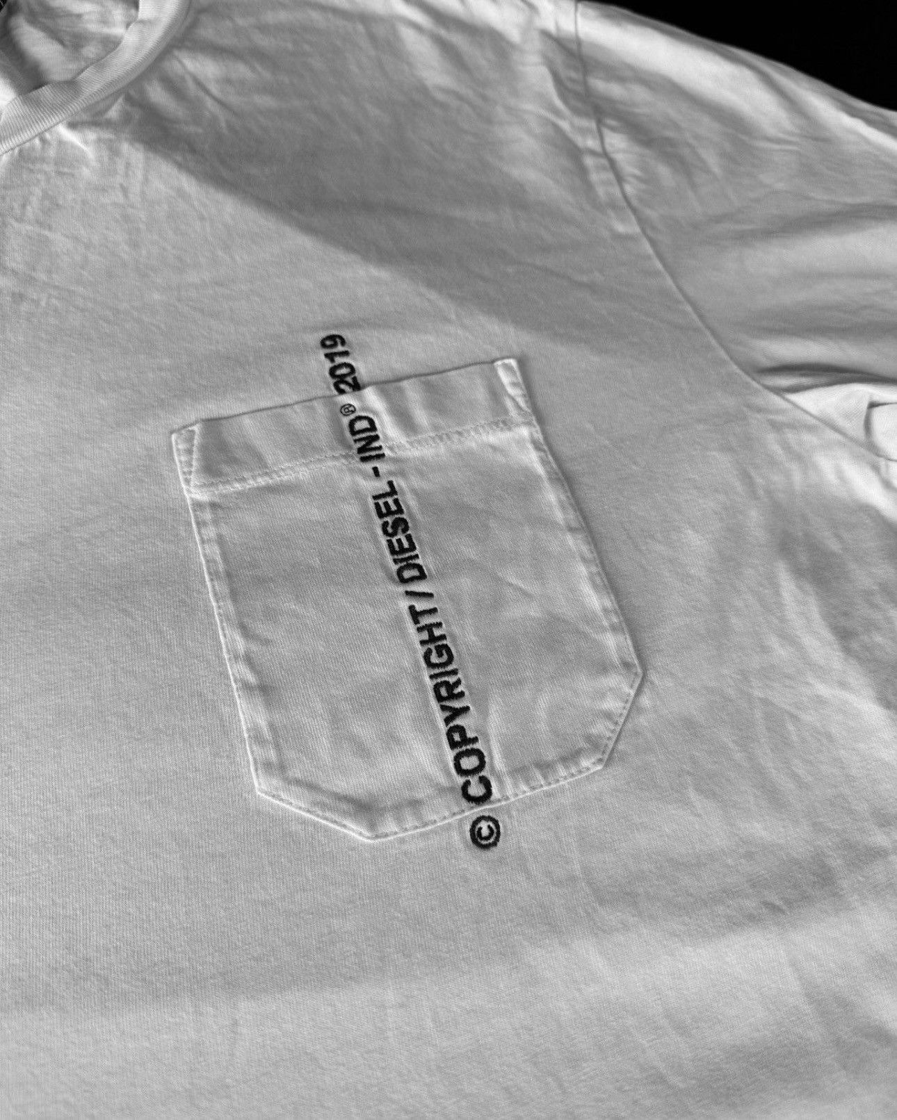 Diesel Diesel Pocket Tee Size US L / EU 52-54 / 3 - 4 Thumbnail