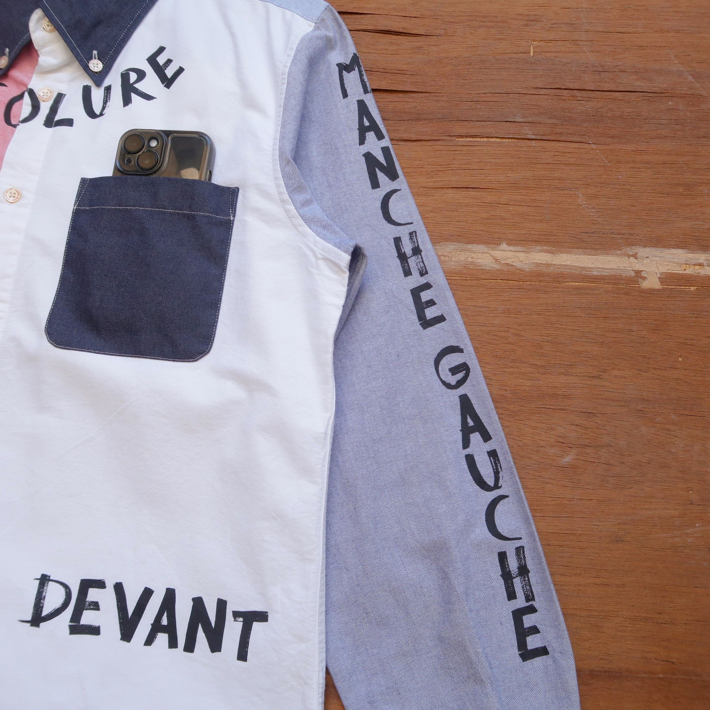 Japanese Brand 2000s JC De Castelbajac Poem Shirt Western Size US M / EU 48-50 / 2 - 10 Thumbnail