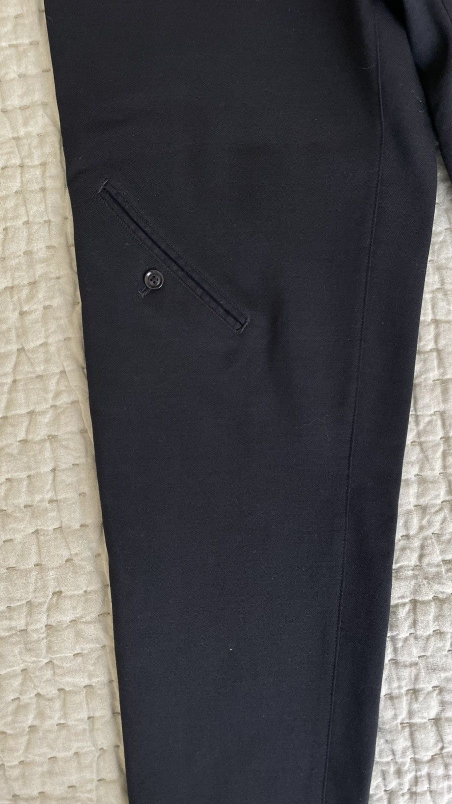 Yohji Yamamoto Yohji yamamoto pour homme w crotch pants Size US 35 - 3 Thumbnail