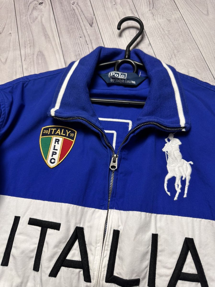 Polo Ralph Lauren × Vintage Vintage Polo Ralph Lauren jacket Italia big logo 15 size L Size US L / EU 52-54 / 3 - 3 Thumbnail