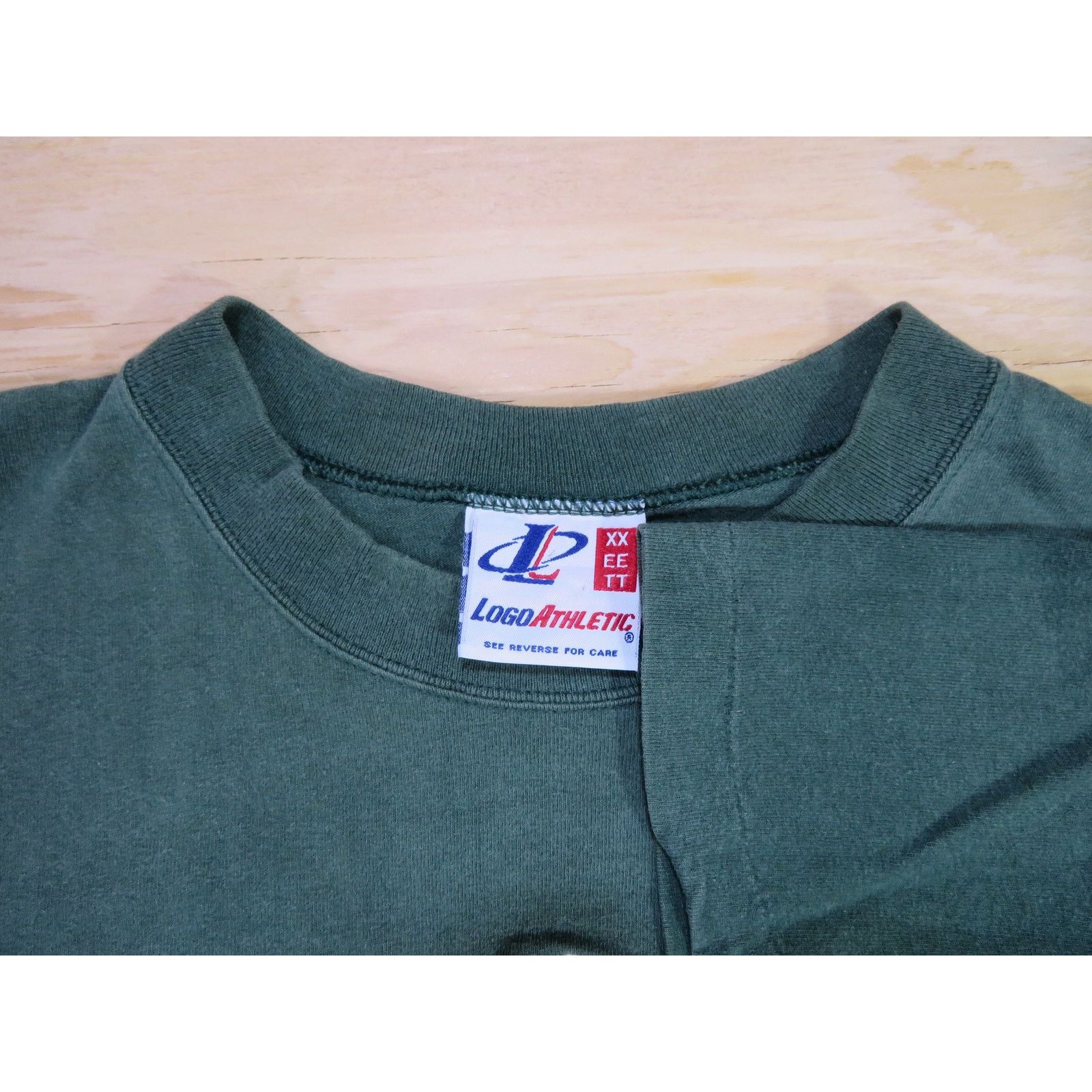 Logo Athletic Green Bay Packers Logo Athletic Green T-shirt Sz 2XL Vintage Size US XXL / EU 58 / 5 - 4 Thumbnail