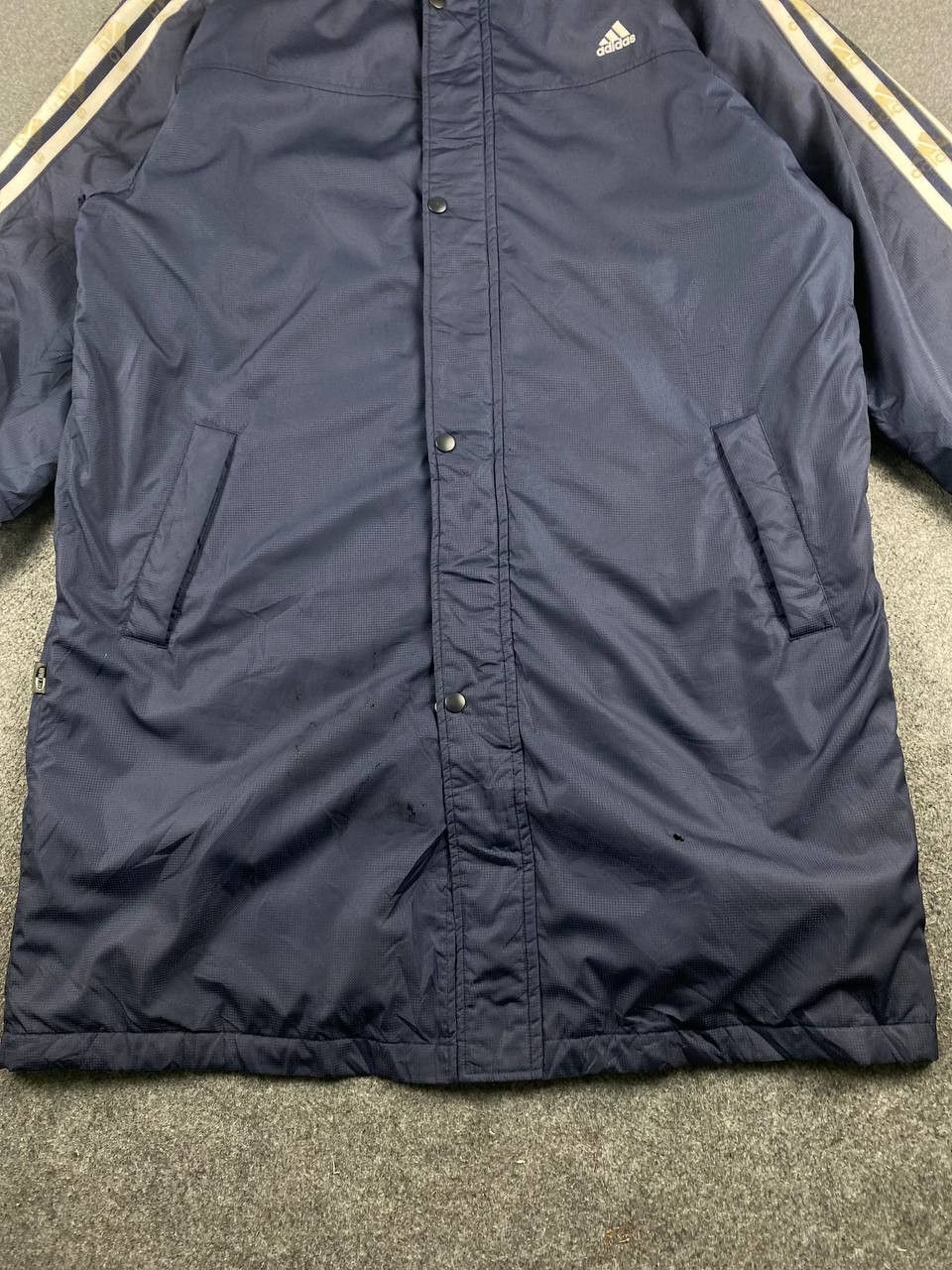 Adidas adidas long jacket sherpa lining nice design Size US M / EU 48-50 / 2 - 3 Thumbnail