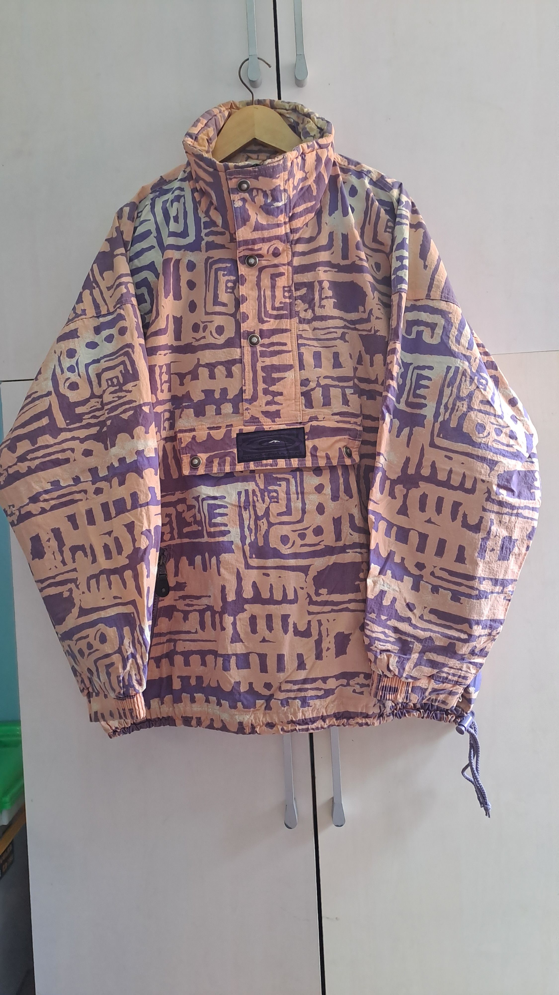 Quiksilver Rare Vintage Anorak Jacket Quiksilver Size US L / EU 52-54 / 3 - 1 Thumbnail