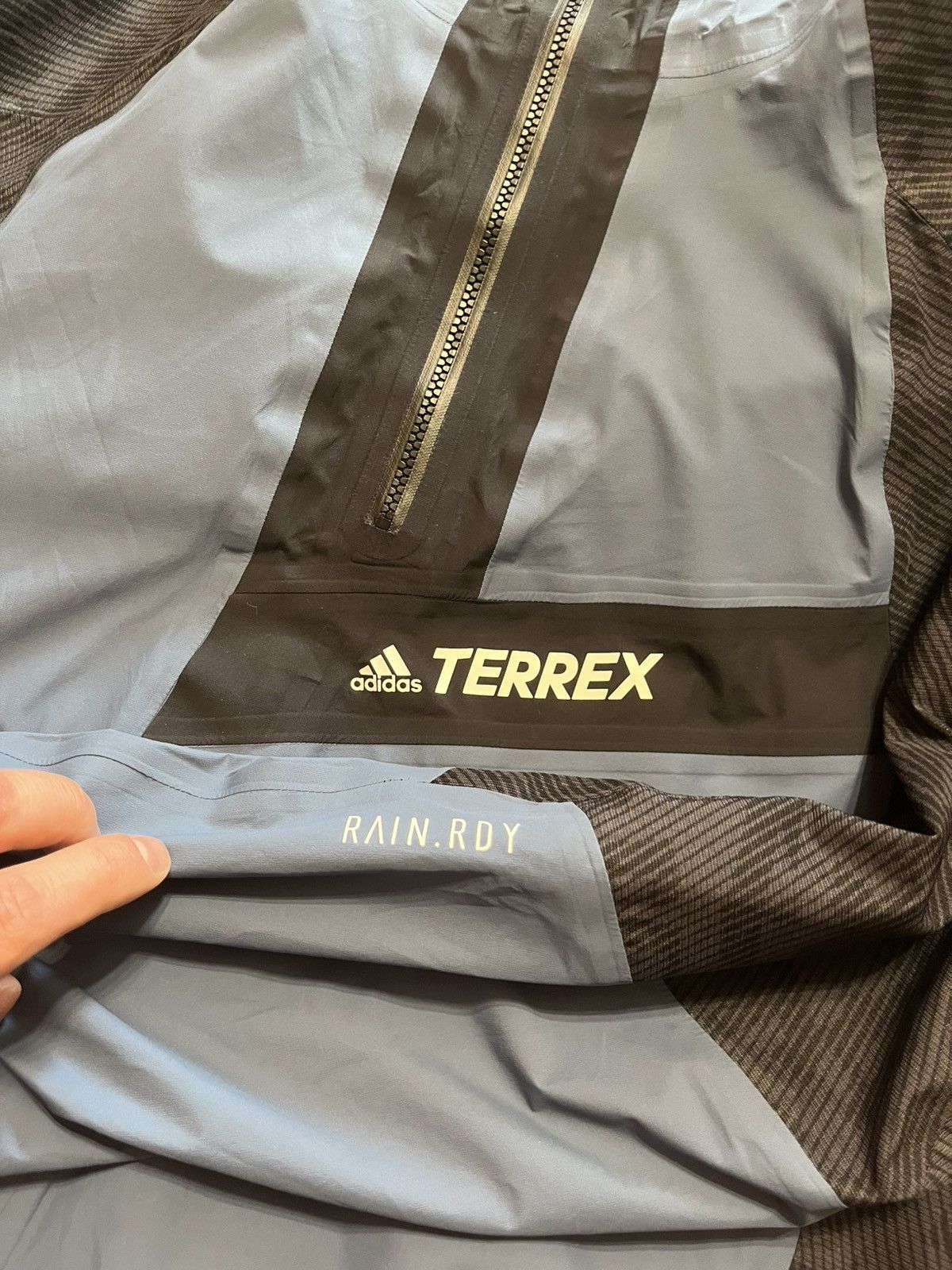 Adidas adidas Terrex TRK Primeknit Anorak Jacket Men’s HU1829 Size US M / EU 48-50 / 2 - 4 Thumbnail