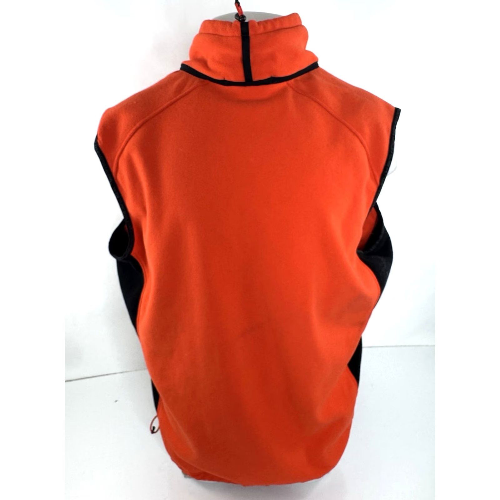 RLX Ralph Lauren VINTAGE RLX Ralph Lauren Embroidered Fleece Zip Vest Mens XL Orange Size US XL / EU 56 / 4 - 4 Thumbnail
