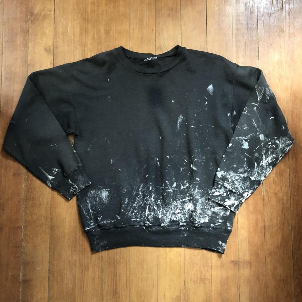 Vintage Vintage 90s painted crew sweater Size US M / EU 48-50 / 2 - 1 Thumbnail