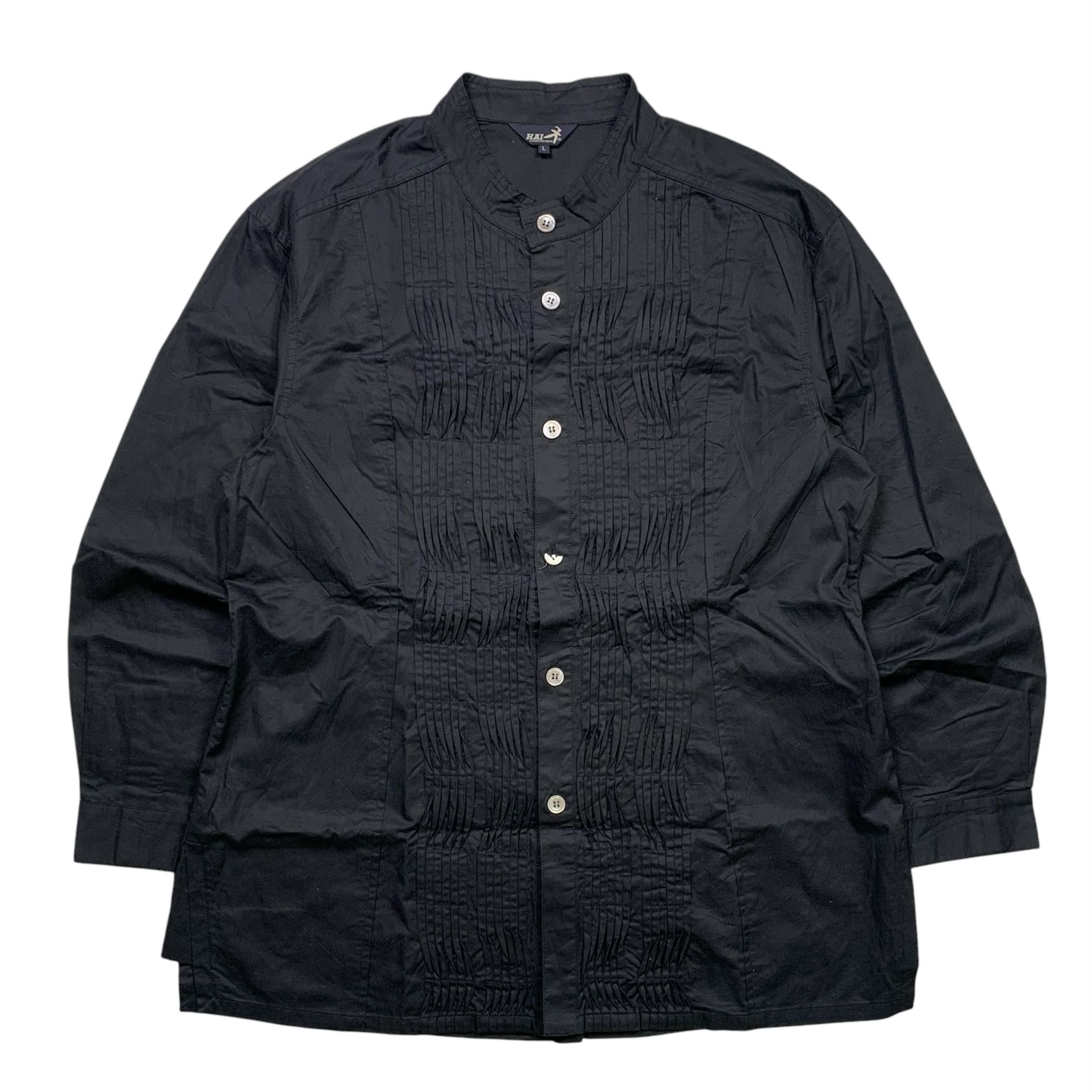 Issey Miyake Hai Sporting Gear by Issey Miyake Black Shirt Size US L / EU 52-54 / 3 - 1 Thumbnail