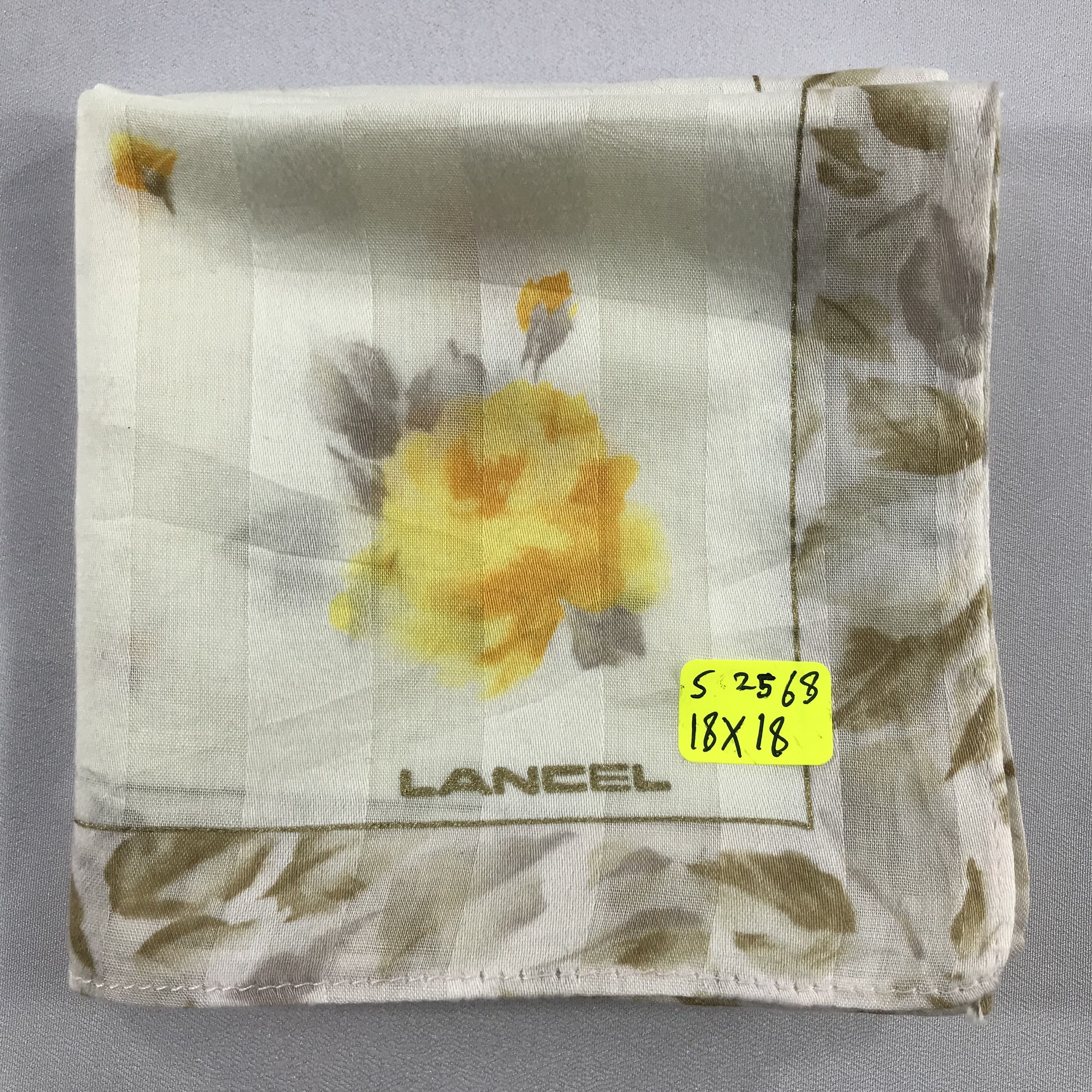 Lancel × Vintage Lancel Bandana / Handkerchief / Neckerchief - S2568 Size ONE SIZE - 5 Thumbnail