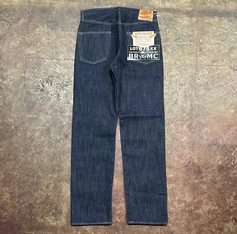 The Real McCoy's The REAL McCOY'S LOT 675XX High Waisted Loose Straight Deni Size US 32 / EU 48 - 6 Thumbnail