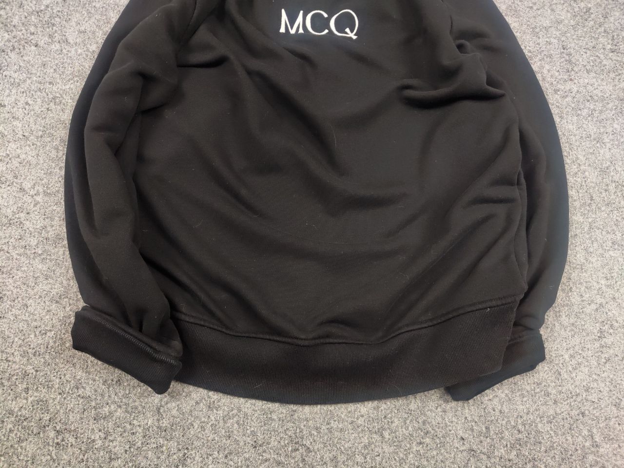Alexander McQueen McQ Alexander McQueen Design Black Logo Matter Sweatshirt Size US S / EU 44-46 / 1 - 5 Thumbnail