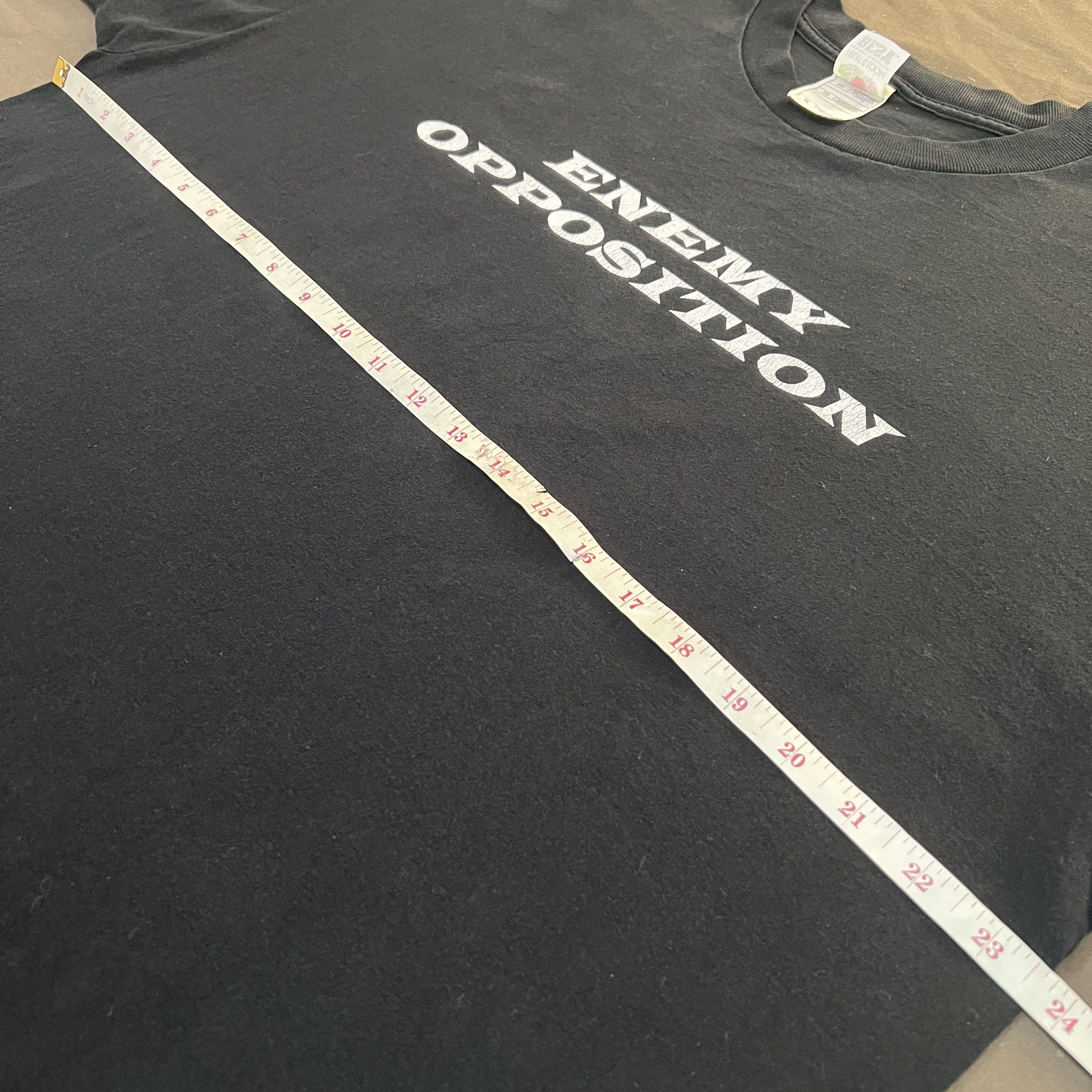 Vintage Vintage Y2K Enemy Opposition Promo Tee XL Size US XL / EU 56 / 4 - 7 Thumbnail