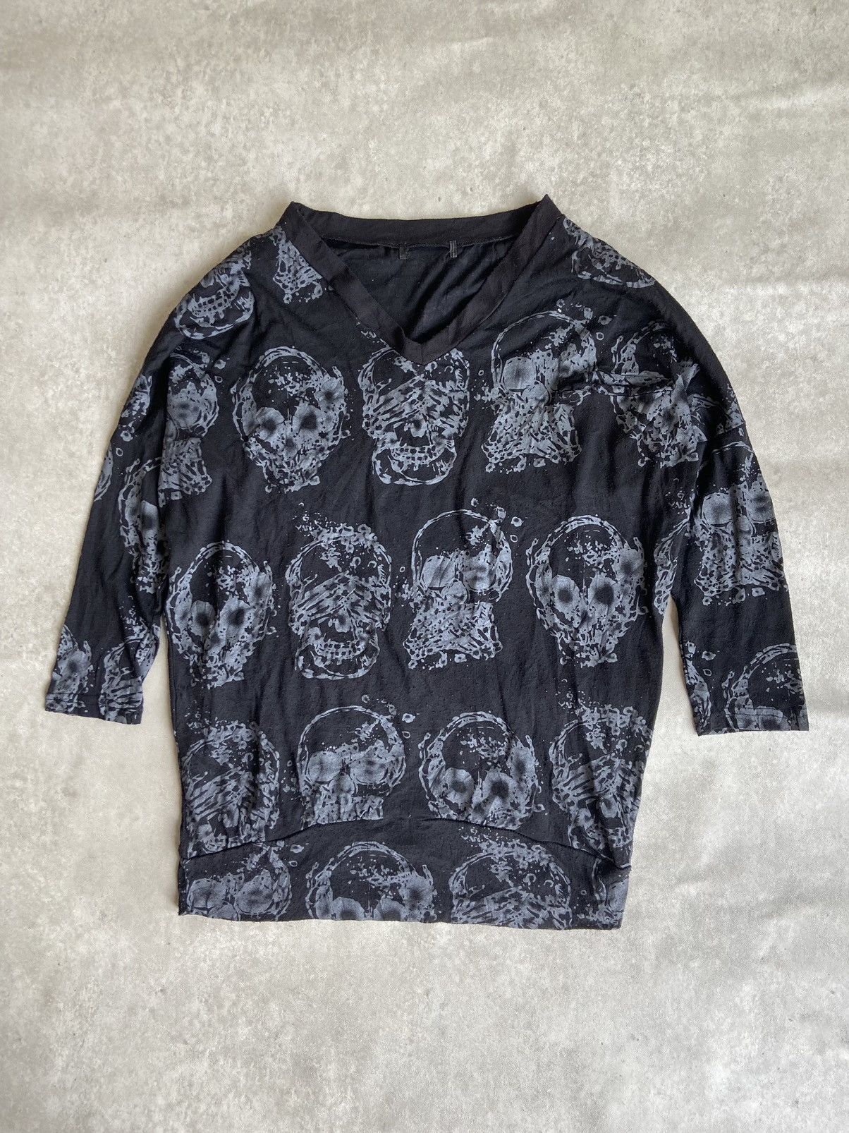 If Six Was Nine × Japanese Brand × Le Grande Bleu (L.G.B.) Y2K Archived Skull Seditionaries Long Sleeve Shirt Size US M / EU 48-50 / 2 - 1 Thumbnail