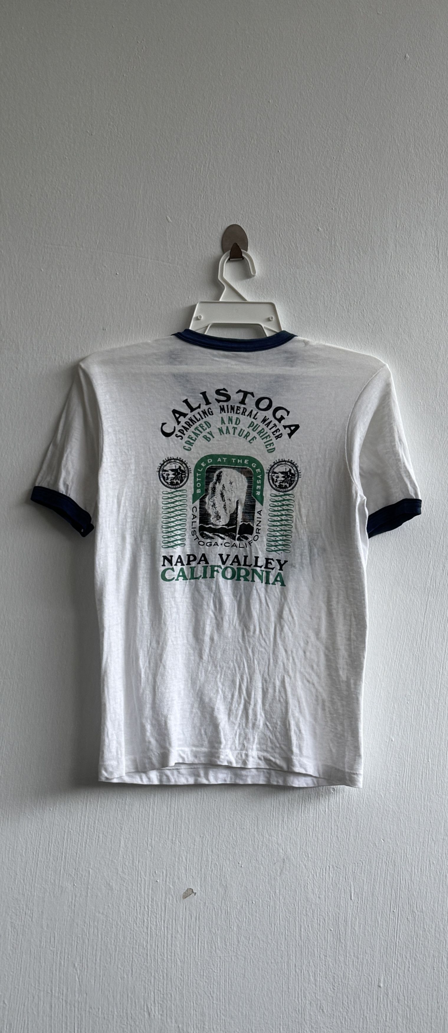 Vintage 1980 Richmond-San Rafael Bridge Run Ringer Vintage T-Shirt Size US S / EU 44-46 / 1 - 5 Thumbnail