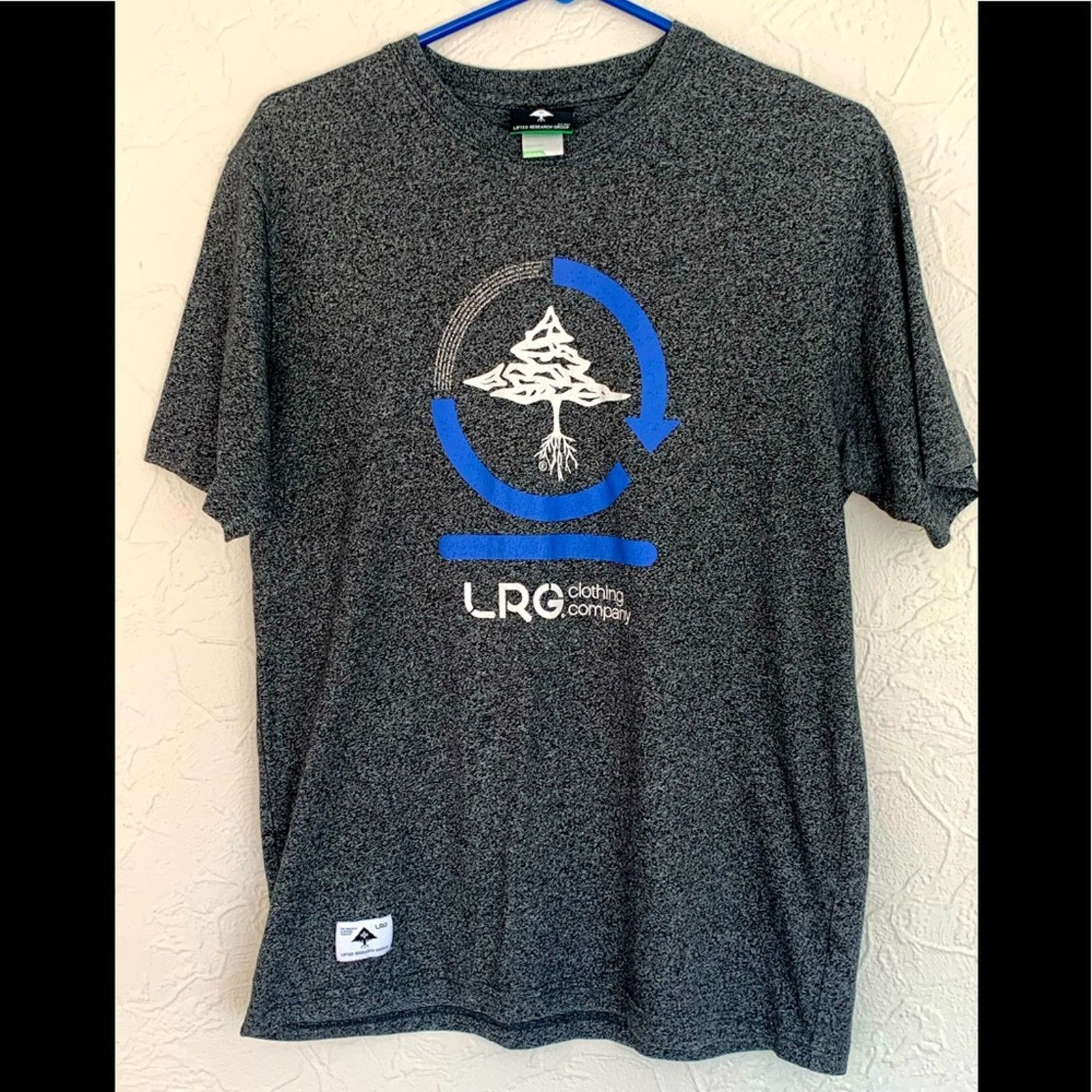 LRG MENS LRG LIFTED RESEARCH GROUP COTTON POLY SHIRT CHARCOAL Size US M / EU 48-50 / 2 - 1 Thumbnail