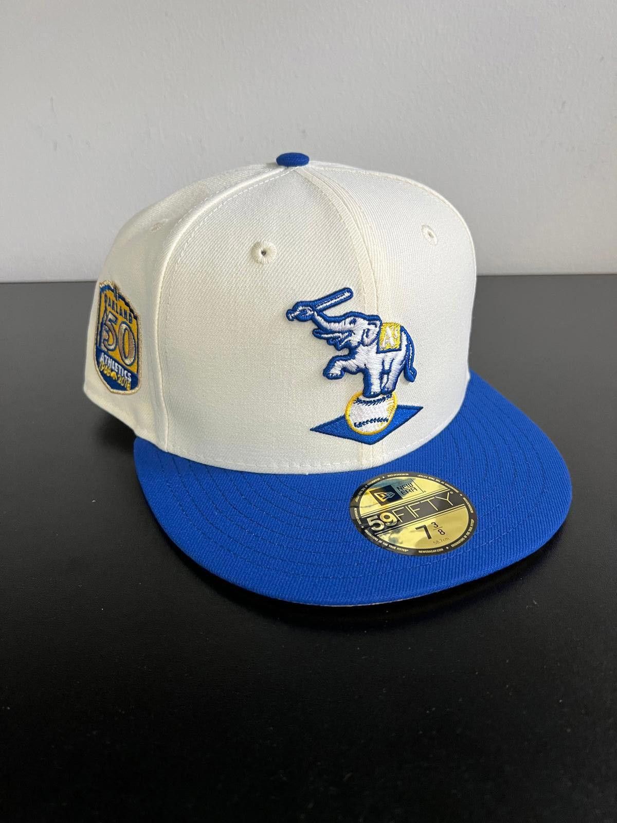 New Era Topperz Oakland Athletics A’s Fitted 7 3/8 Two Tone Size ONE SIZE - 2 Thumbnail