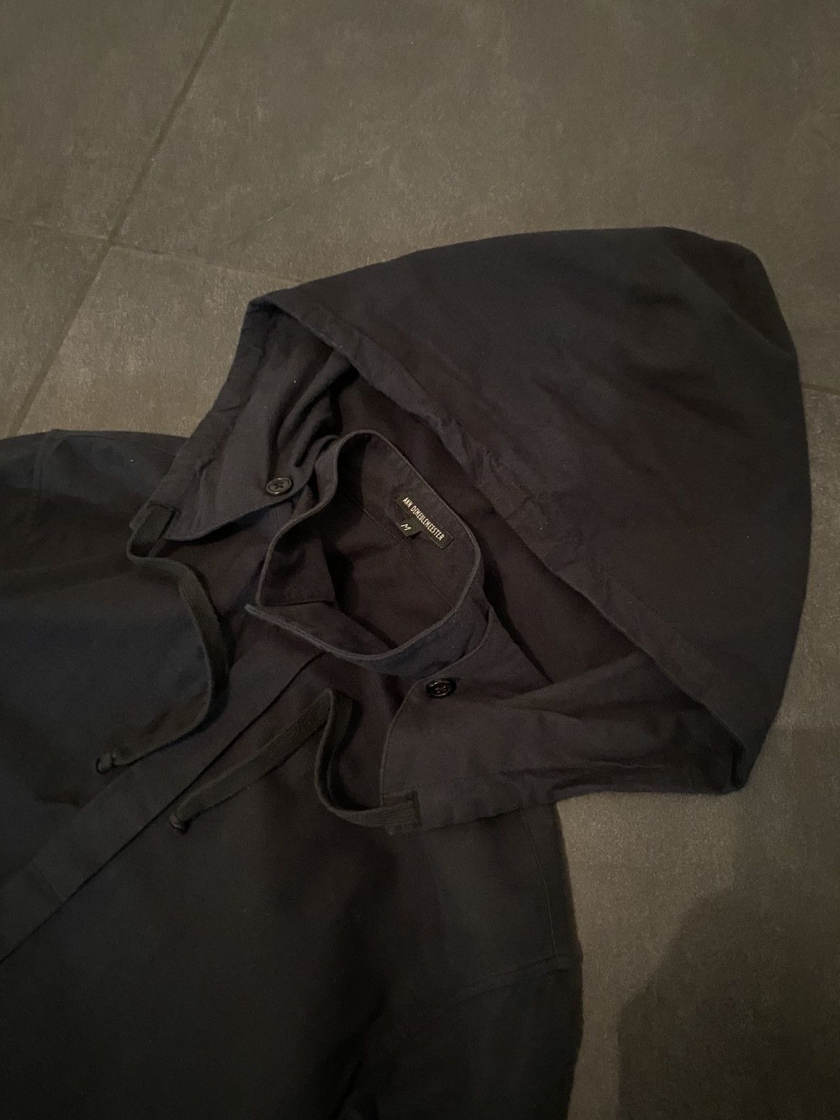 Ann Demeulemeester 2000s aan demeulemeester hooded overshirt Size US M / EU 48-50 / 2 - 2 Thumbnail