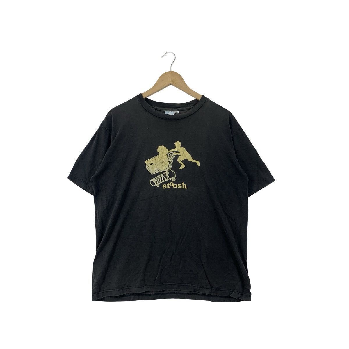 Vintage Vintage Stoosh Graphic T-Shirt Shopping Cart Logo Tee Size US L / EU 52-54 / 3 - 3 Thumbnail