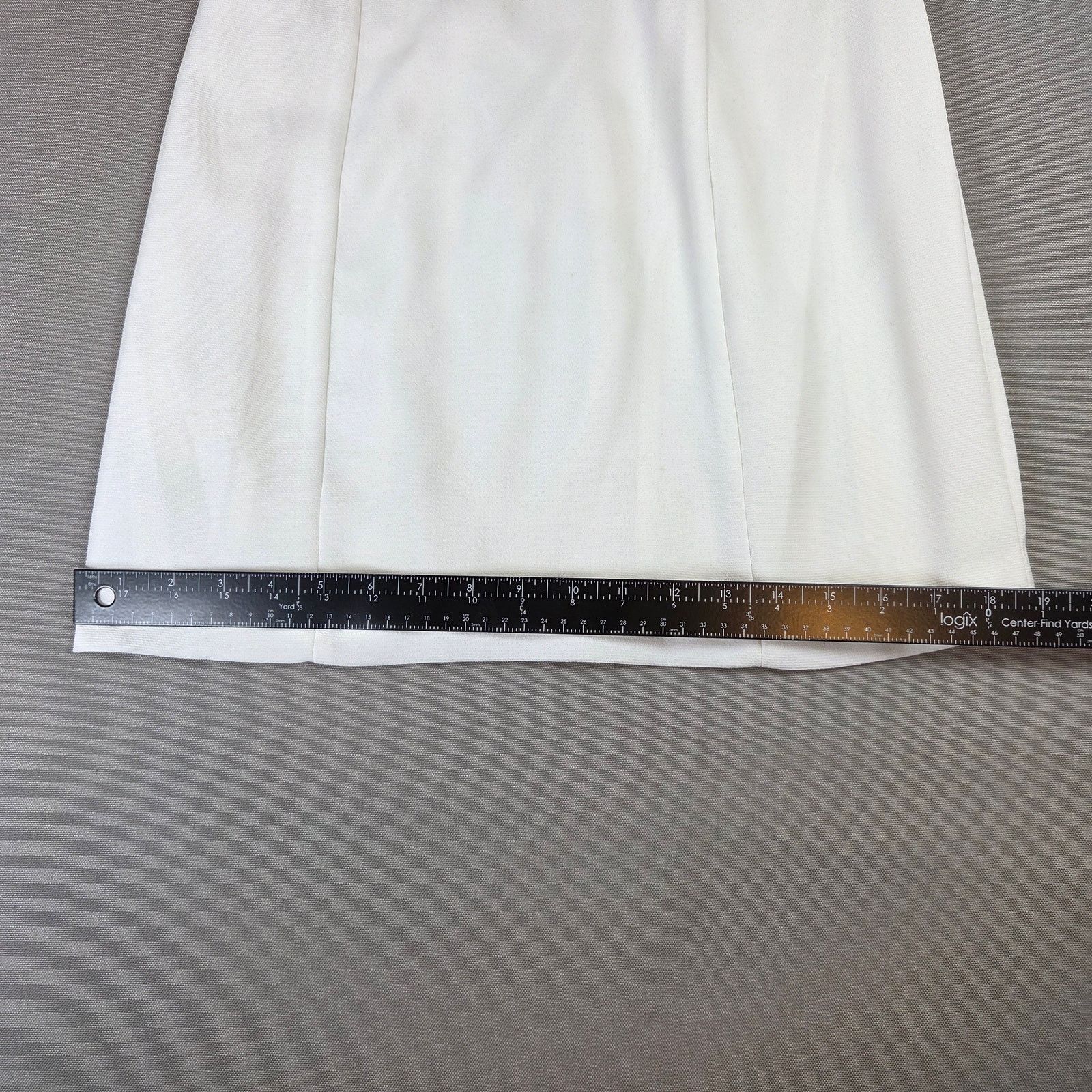 Vintage Hugo Buscati White Strapless Mini Dress Size 10 Size L / US 10 / IT 46 - 20 Thumbnail