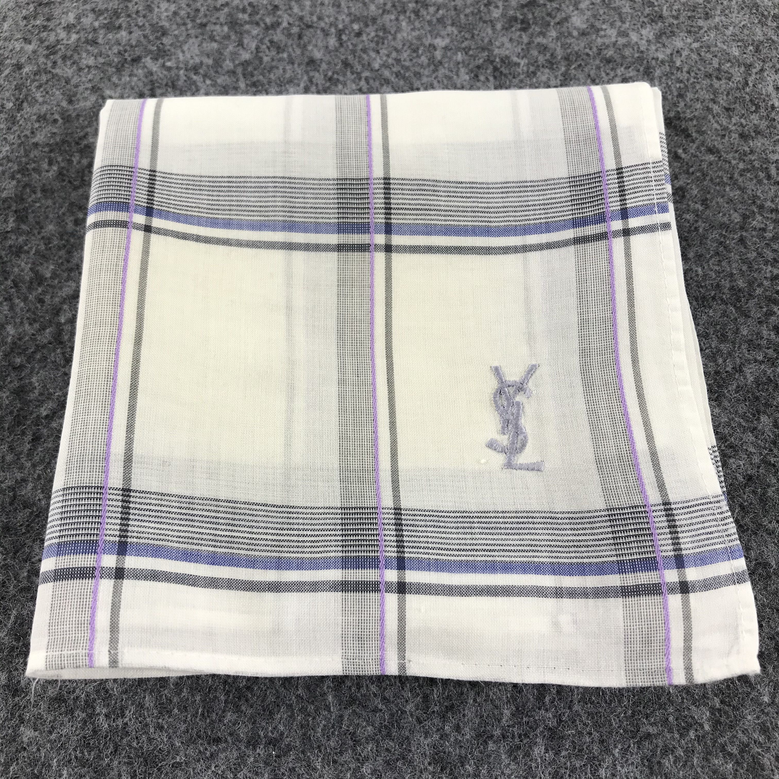 Yves Saint Laurent YSL Handkerchief Neckerchief Bandana H478 Size ONE SIZE - 8 Thumbnail