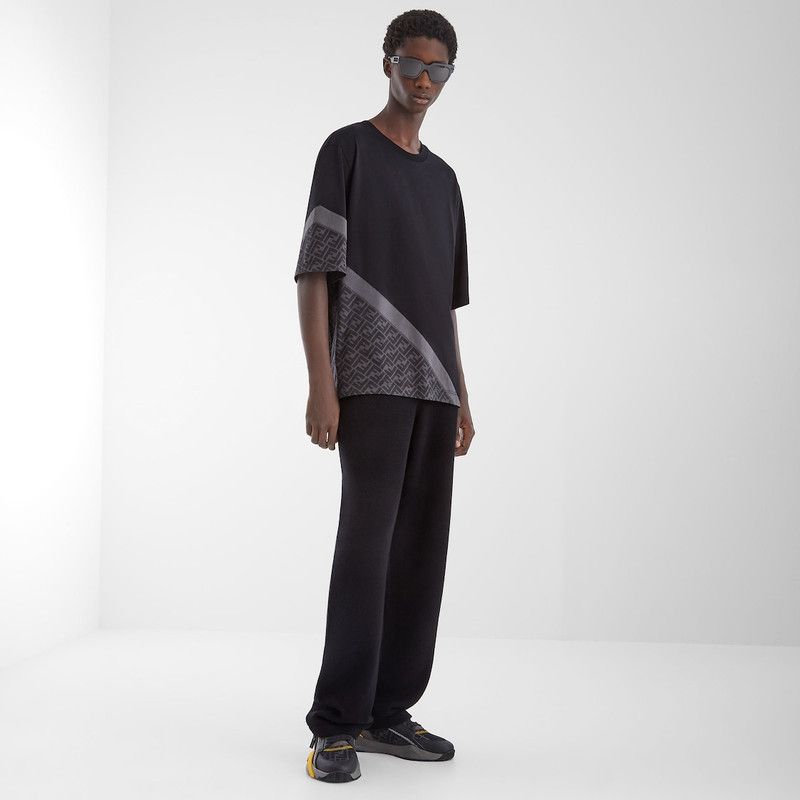 Fendi o1s1wg110426 T-Shirt in Black/Grey Size US S / EU 44-46 / 1 - 4 Thumbnail