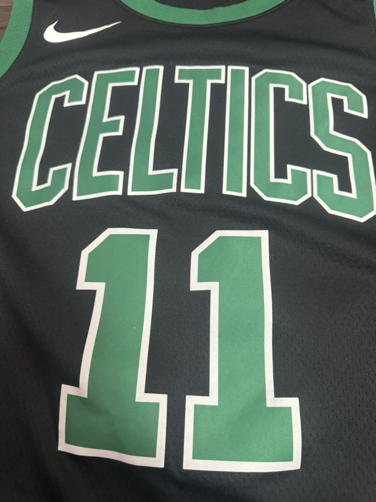 Nike Boston Celtics Kyrie Irving #11 NBA Statement Edition Jersey Size US XL / EU 56 / 4 - 3 Thumbnail